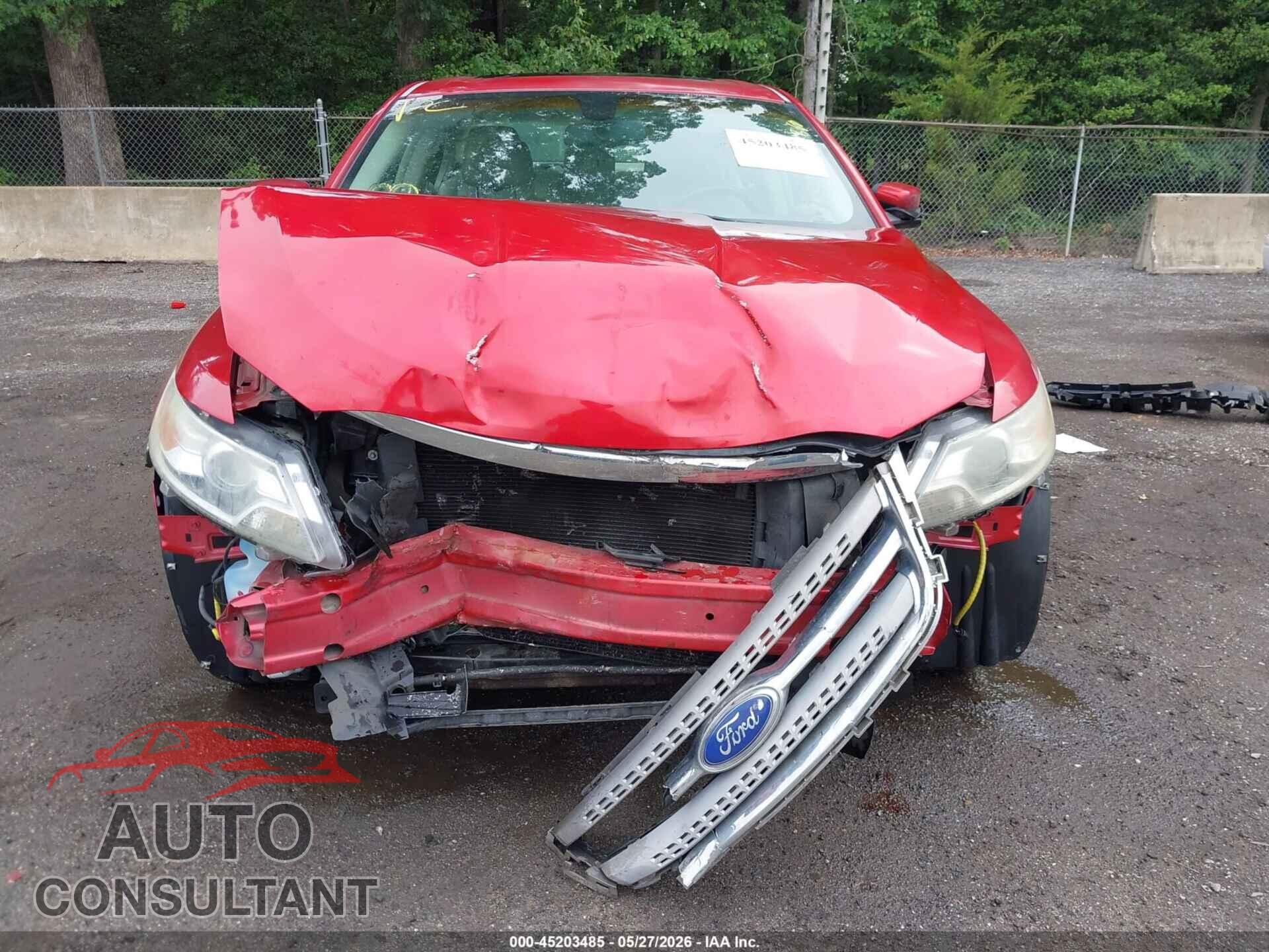 FORD TAURUS 2012 - 1FAHP2EW1CG125050
