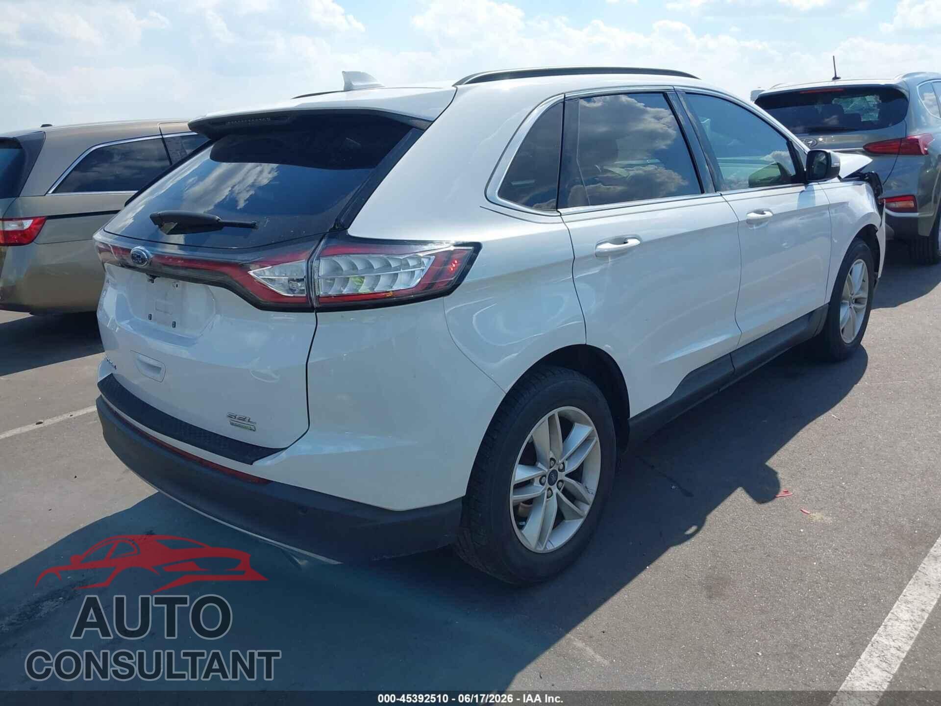 FORD EDGE 2017 - 2FMPK3J9XHBB93237