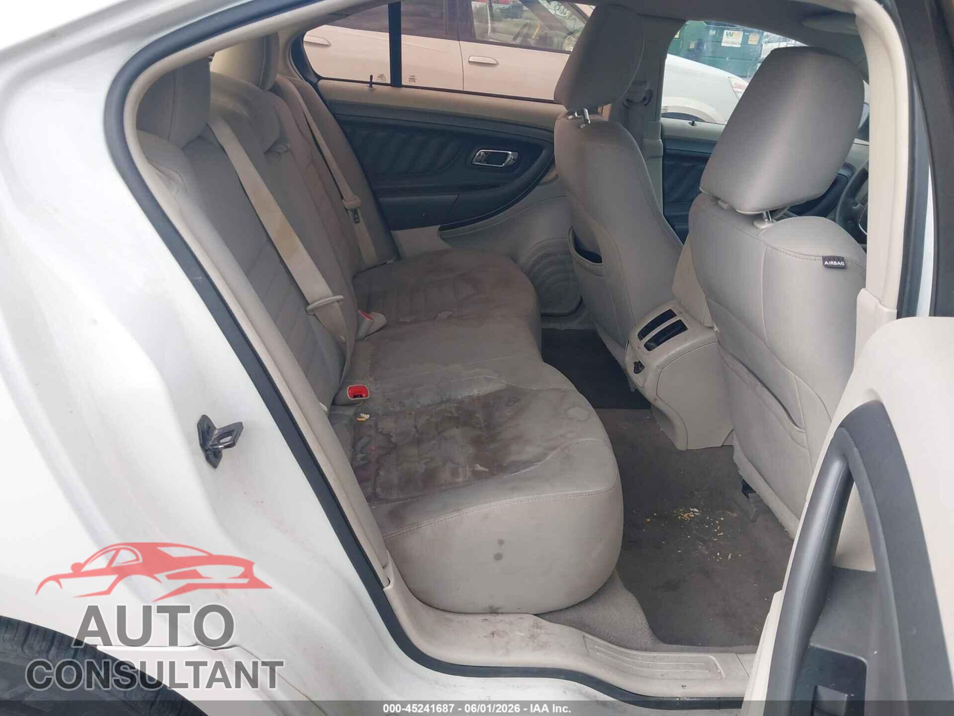 FORD TAURUS 2011 - 1FAHP2DW0BG115934