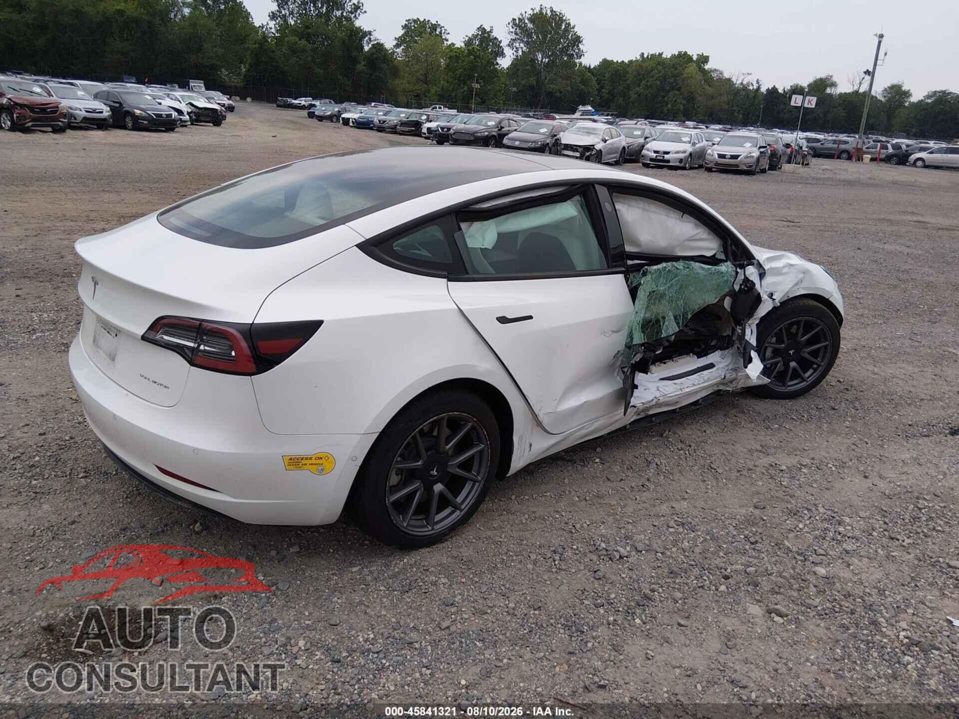 TESLA MODEL 3 2021 - 5YJ3E1EB9MF073406