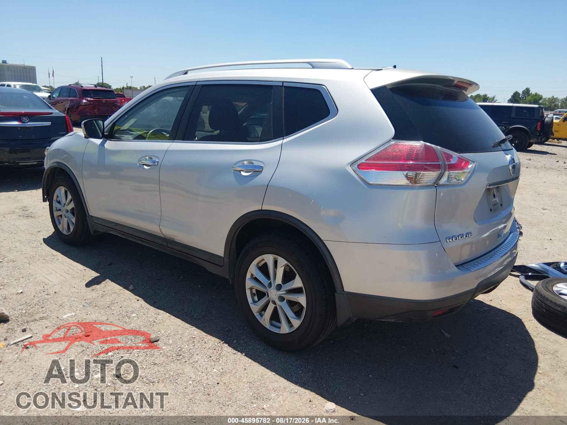 NISSAN ROGUE 2015 - KNMAT2MT3FP506871