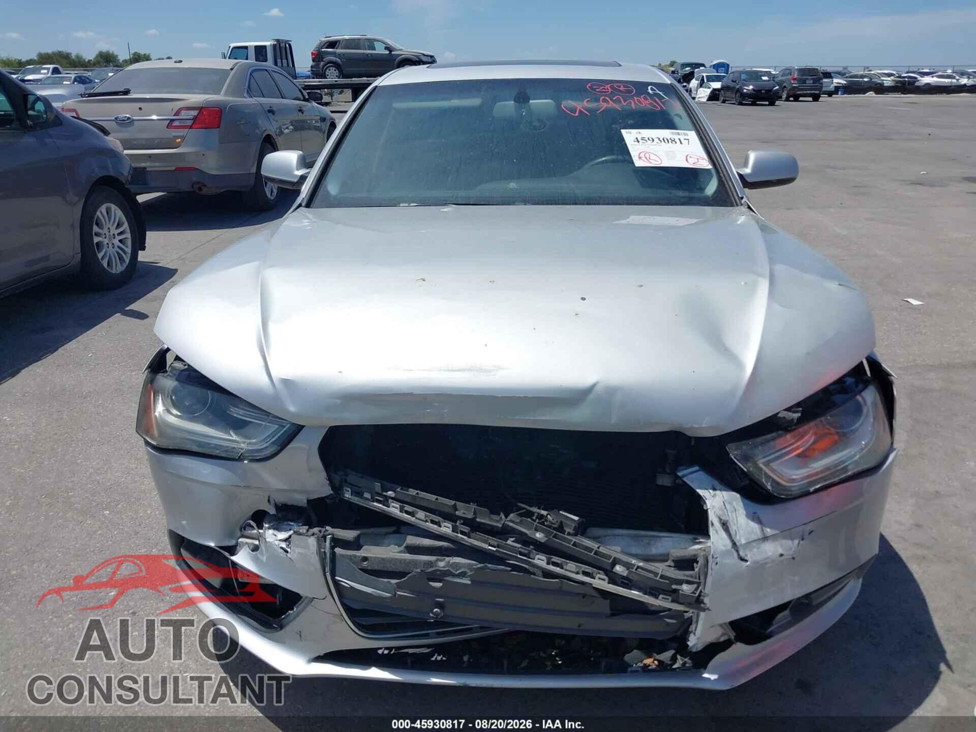 AUDI A4 2013 - WAUBFAFL2DA161879