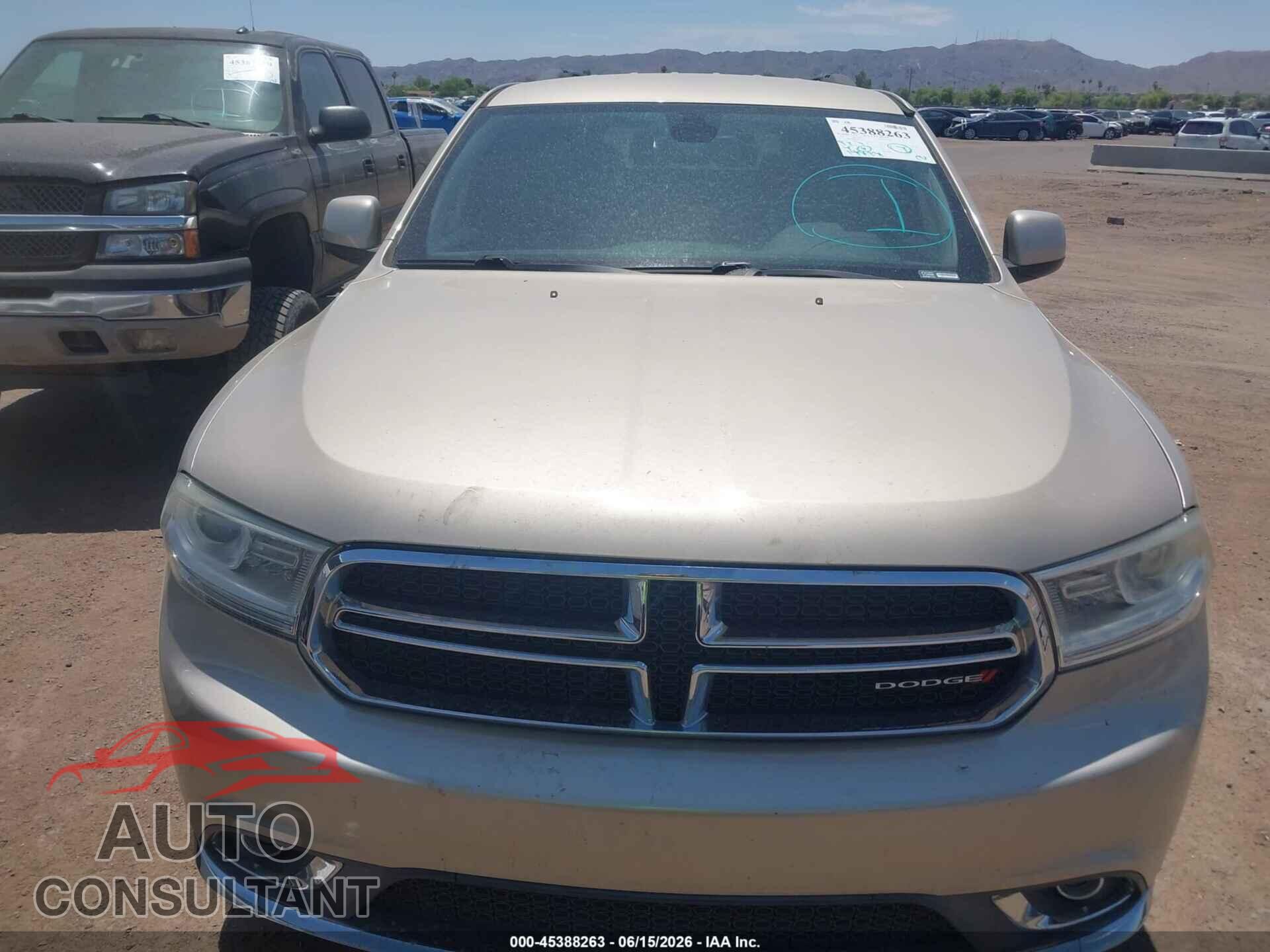 DODGE DURANGO 2015 - 1C4RDHAG1FC153760