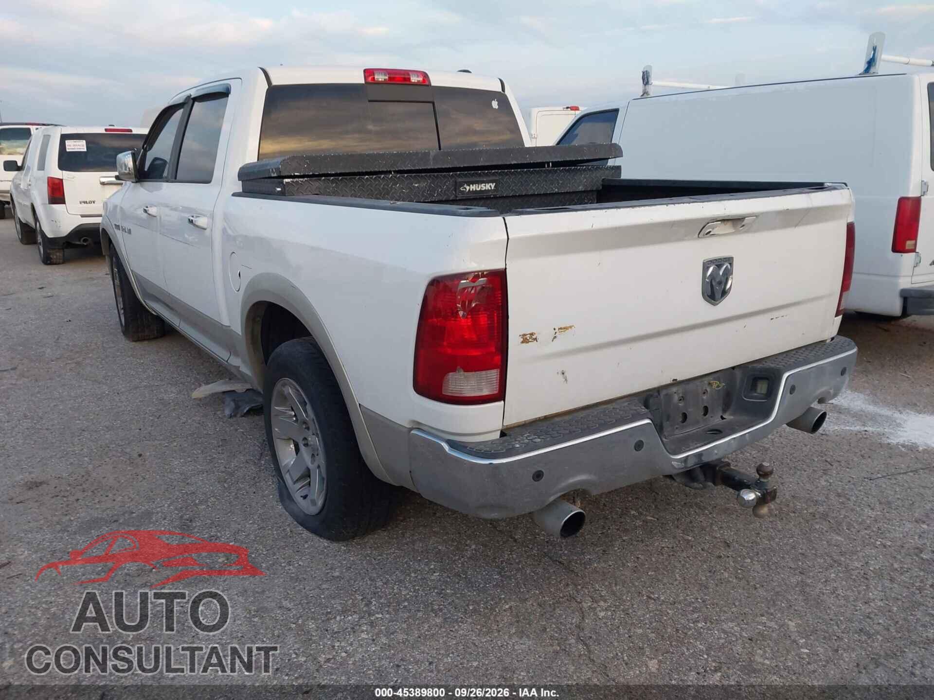 DODGE RAM 1500 2010 - 1D7RB1CT1AS209062