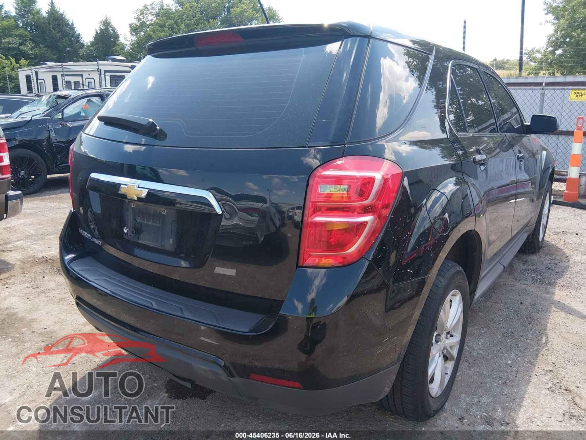 CHEVROLET EQUINOX 2017 - 2GNFLEEK1H6197375