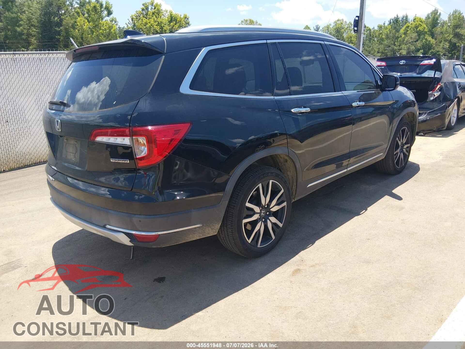 HONDA PILOT 2019 - 5FNYF5H64KB042957