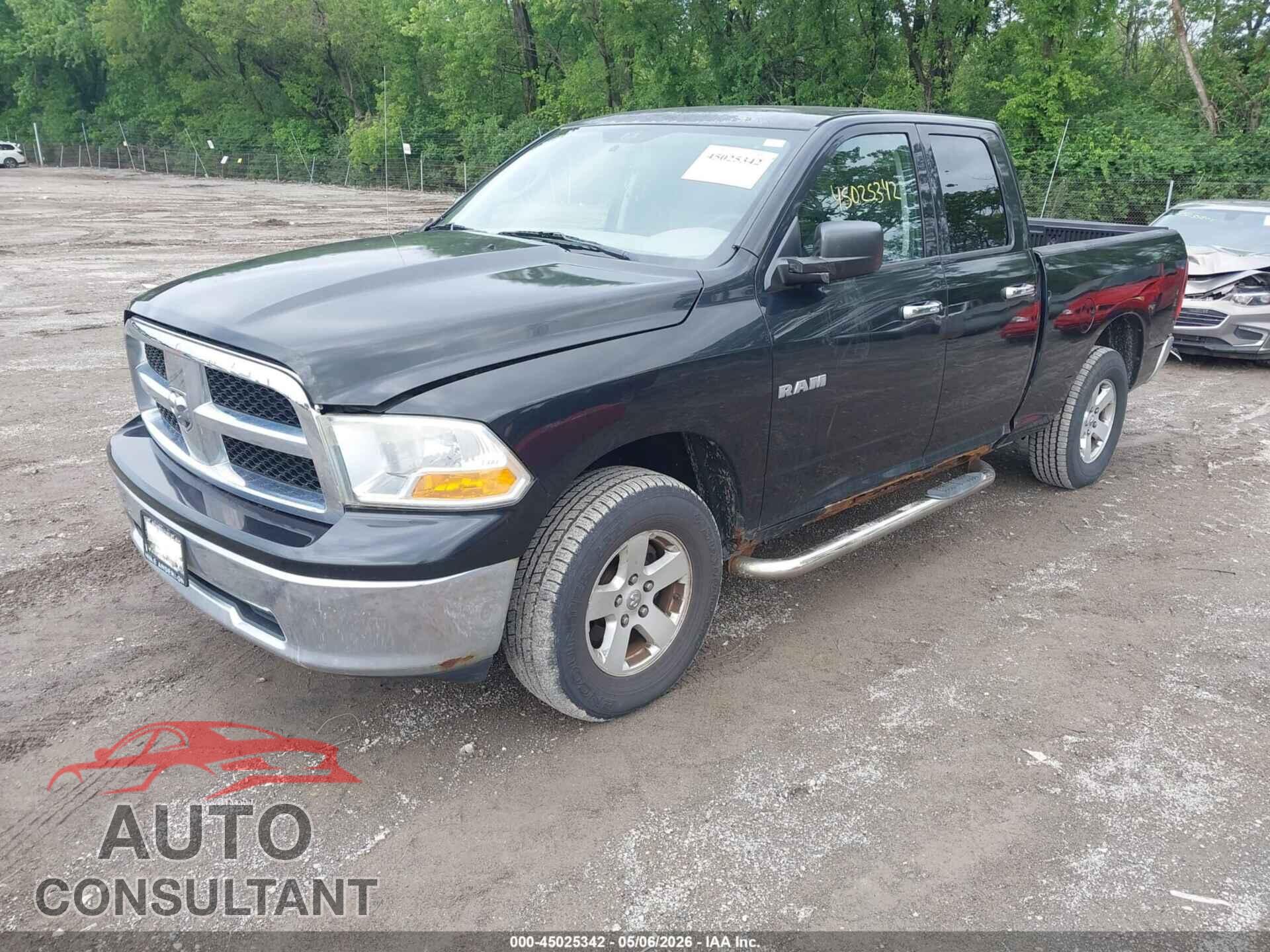 DODGE RAM 1500 2009 - 1D3HV18P99S797160