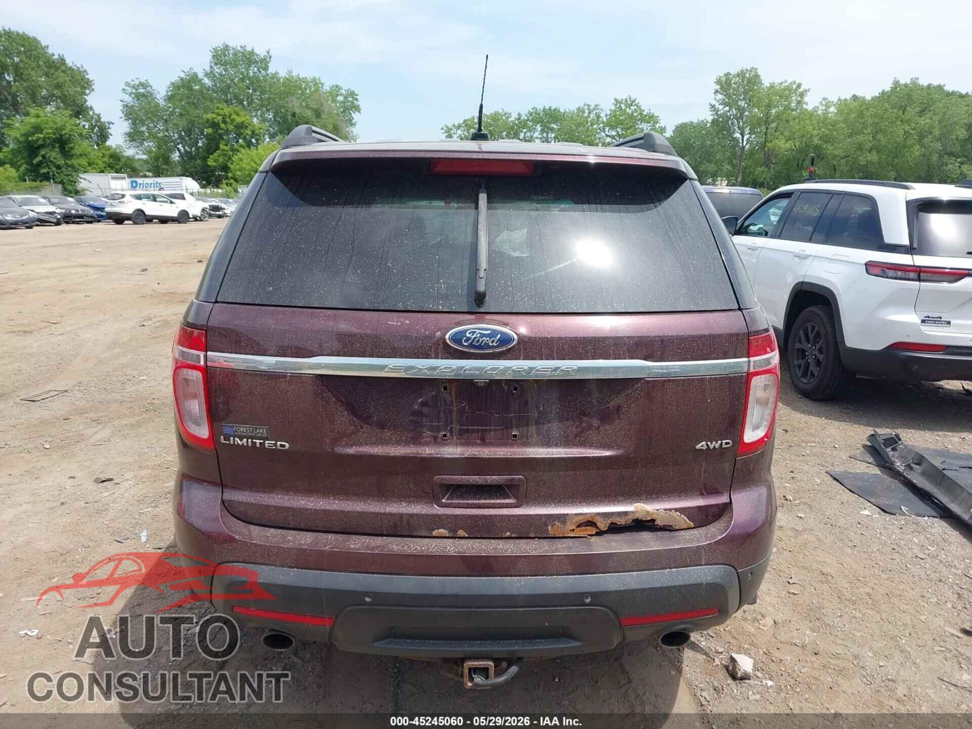 FORD EXPLORER 2011 - 1FMHK8F83BGA65441