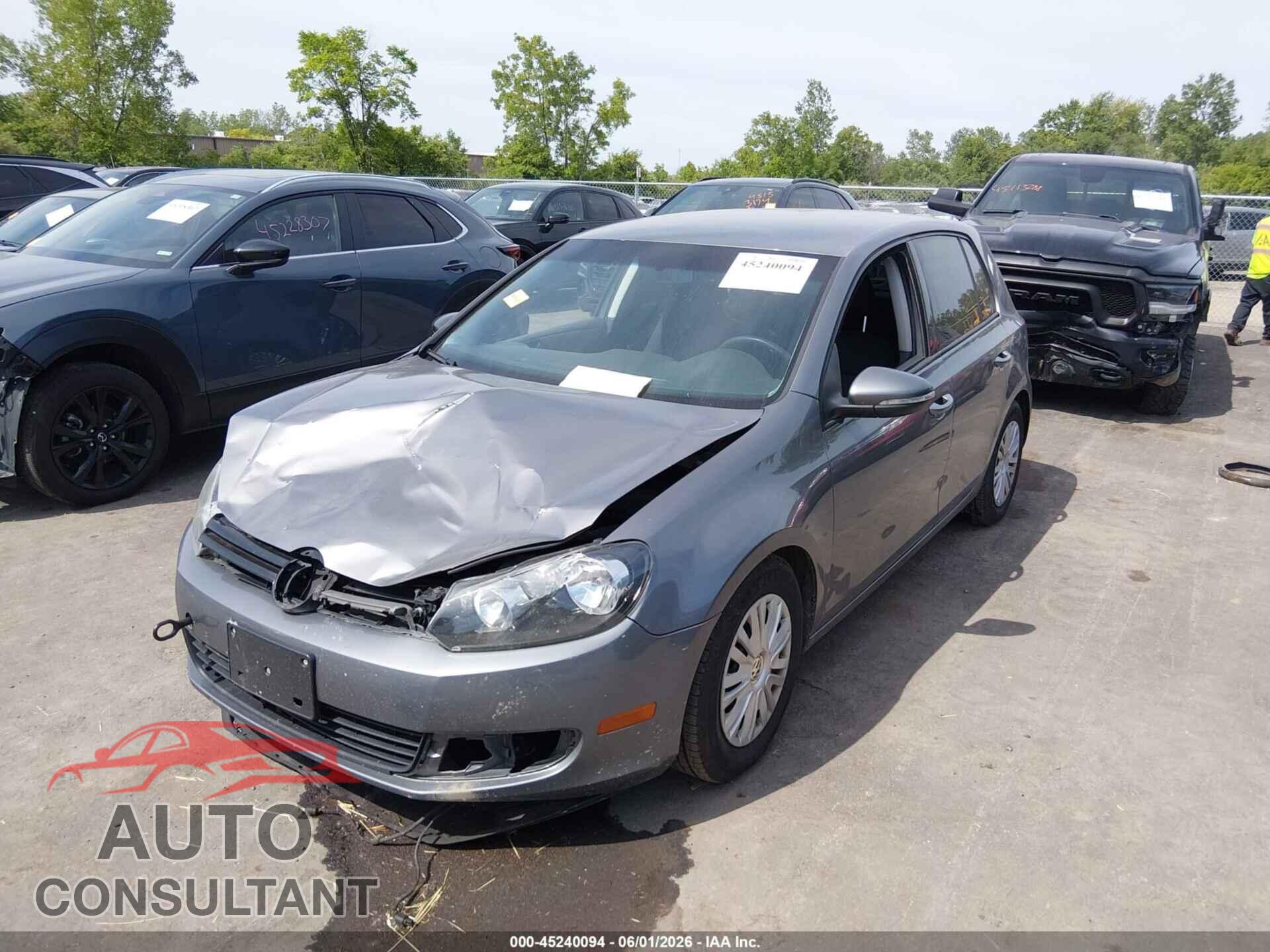 VOLKSWAGEN GOLF 2012 - WVWDB7AJ2CW336889
