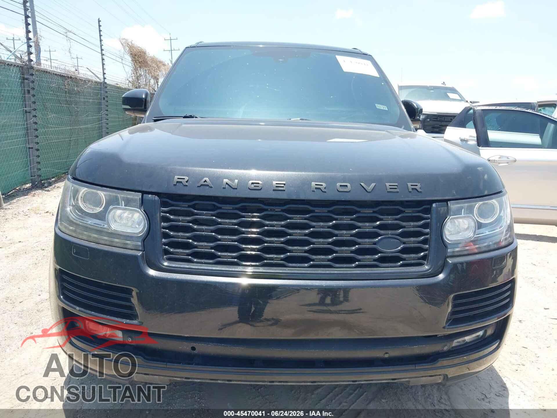 LAND ROVER RANGE ROVER 2013 - SALGV2EF8DA118427