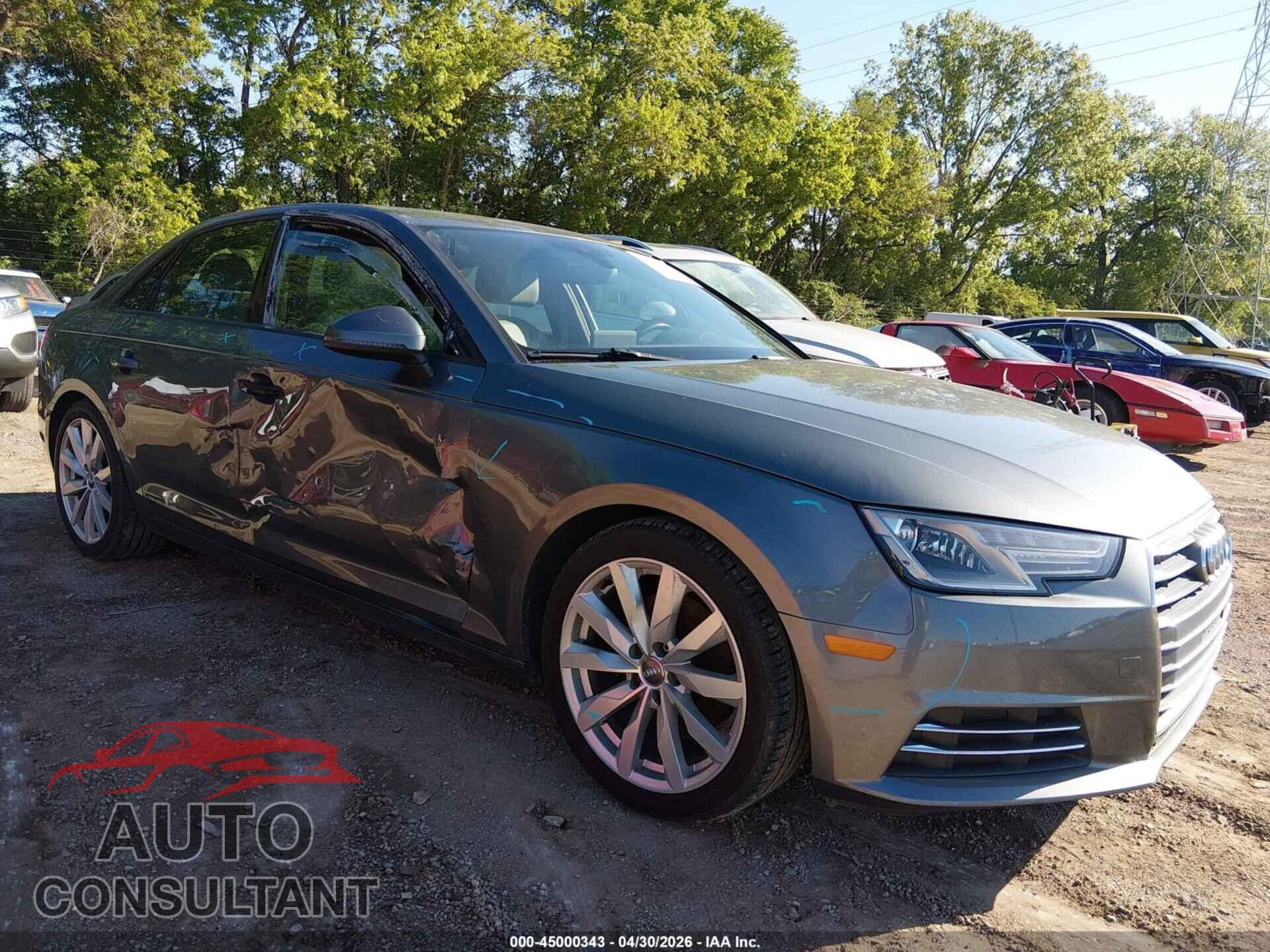 AUDI A4 2017 - WAUGMAF45HN046079