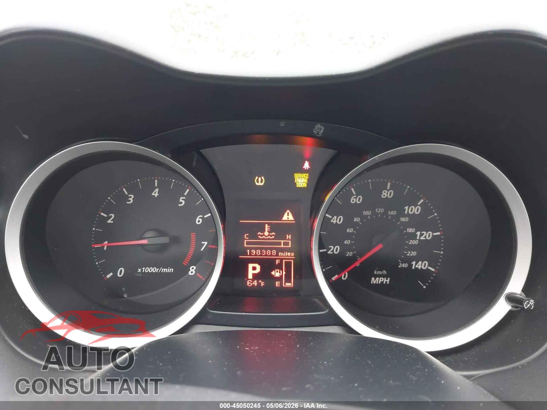 MITSUBISHI LANCER 2011 - JA32U2FU5BU020516