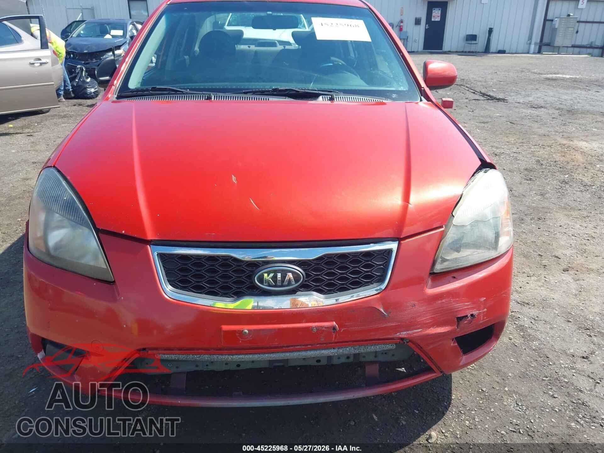 KIA RIO 2011 - KNADH4A35B6731336