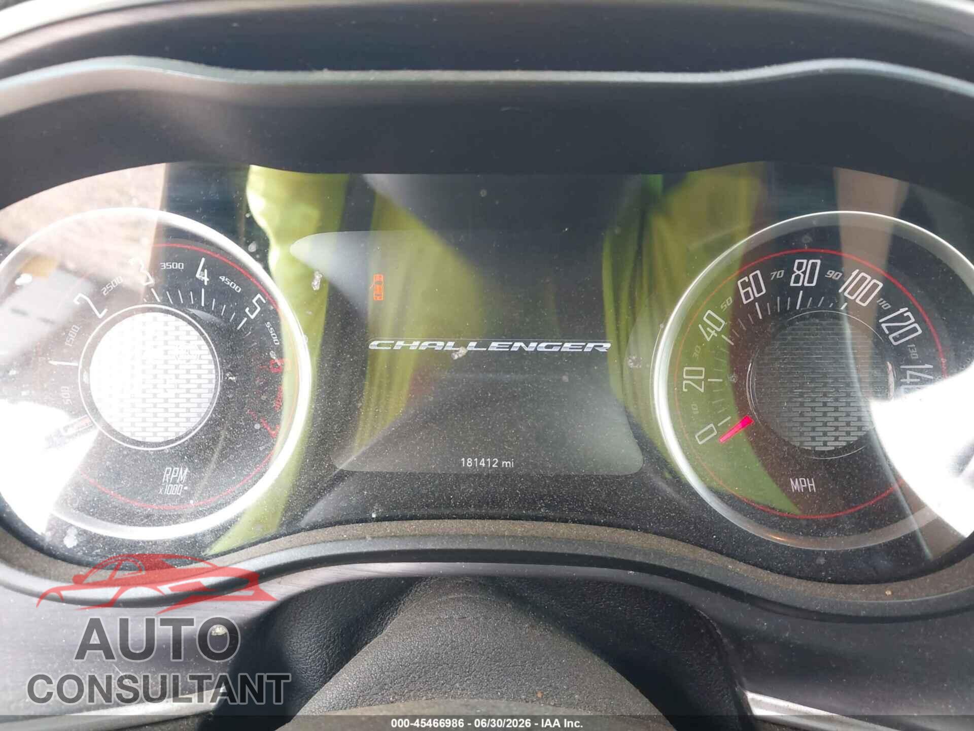 DODGE CHALLENGER 2017 - 2C3CDZBT5HH550206