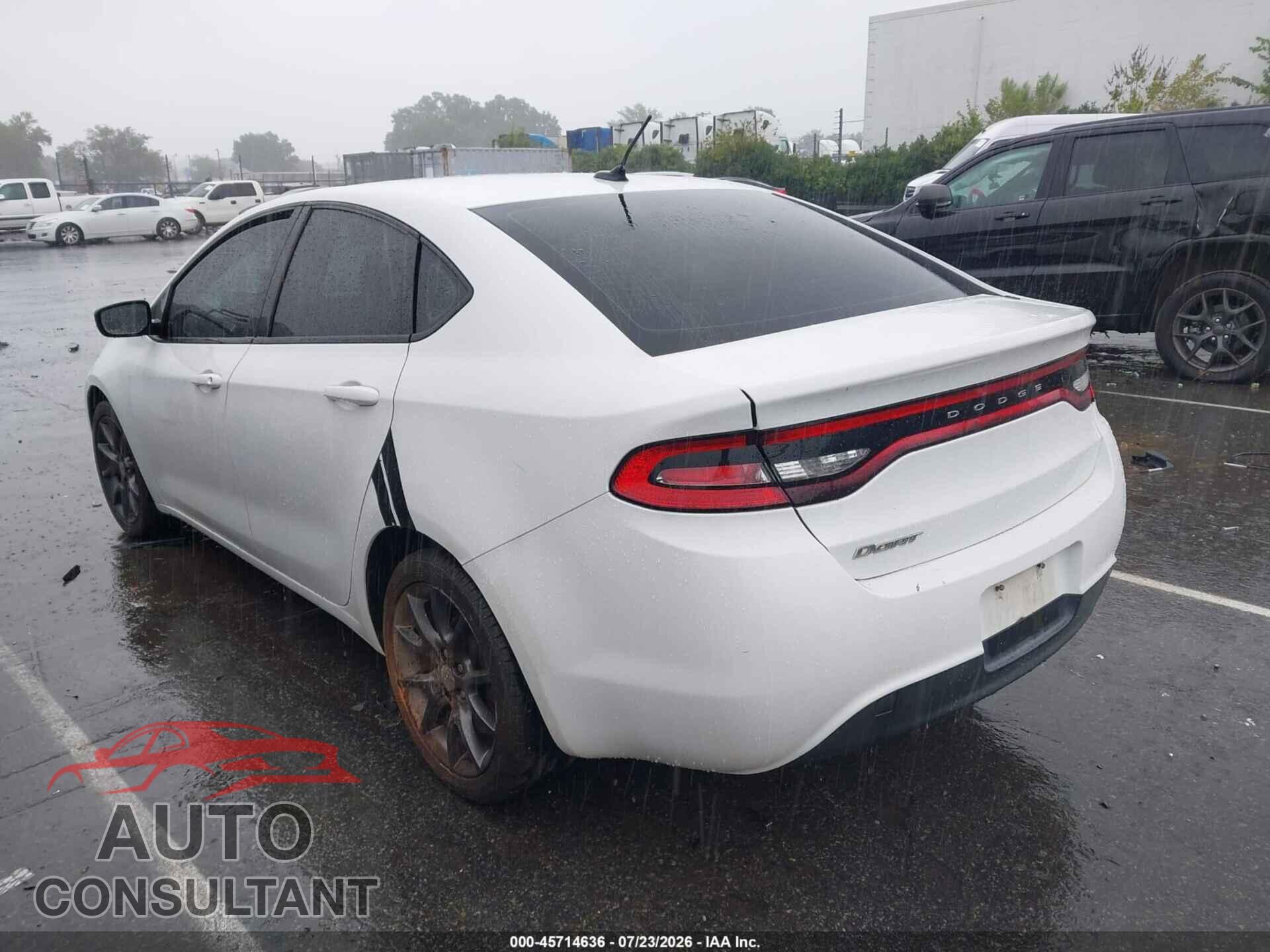 DODGE DART 2015 - 1C3CDFAA9FD402813