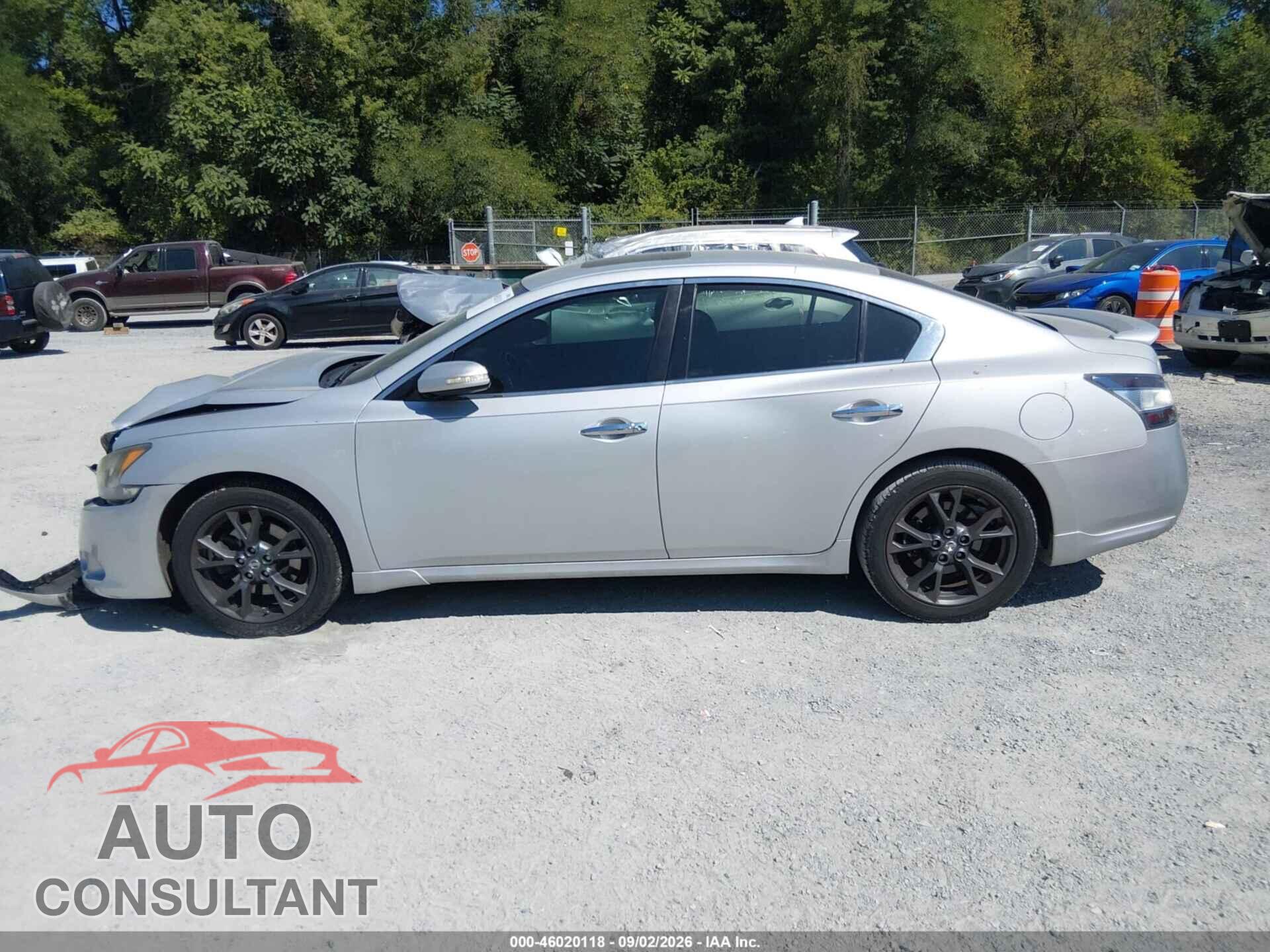 NISSAN MAXIMA 2012 - 1N4AA5AP3CC864141