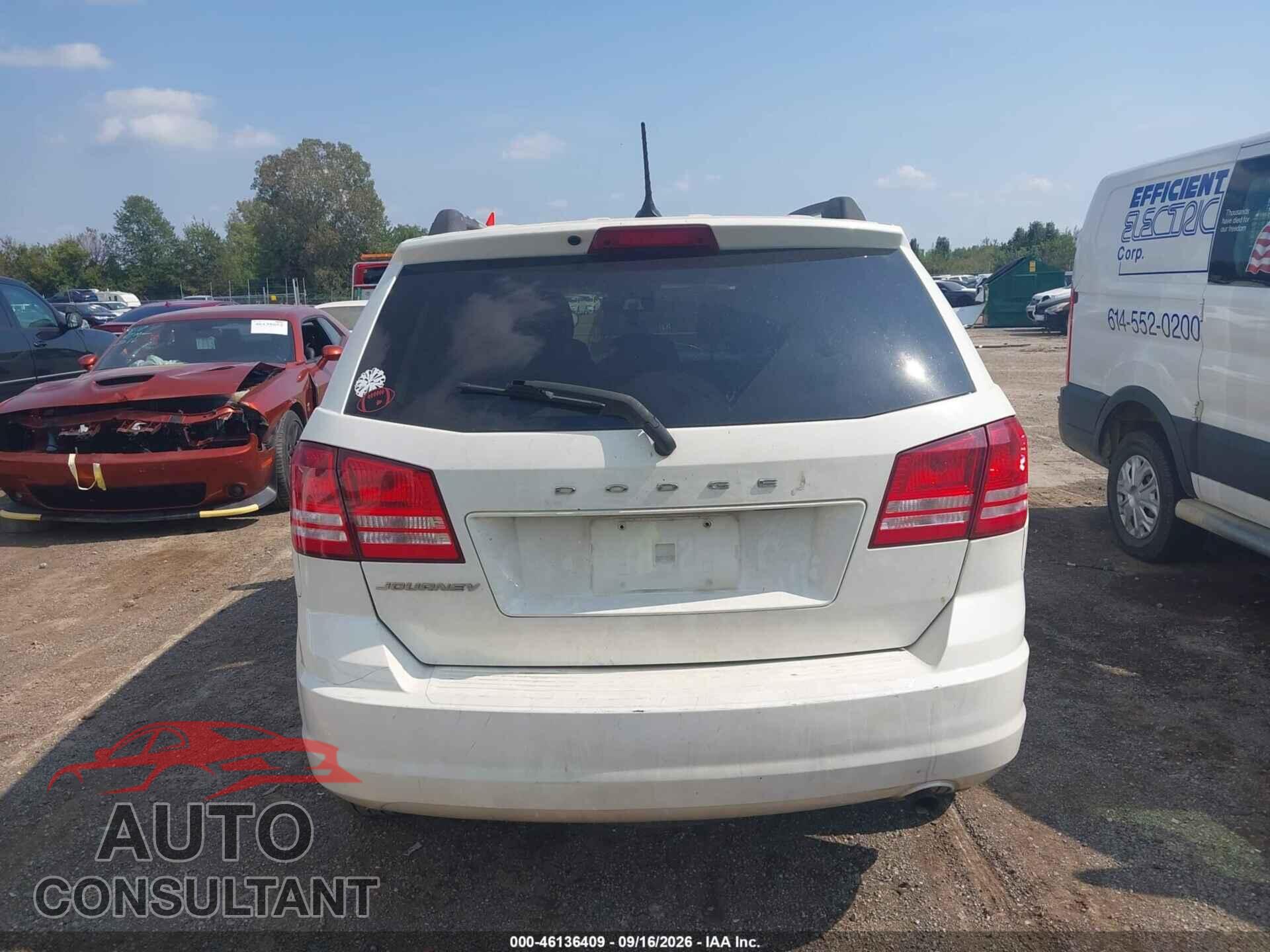 DODGE JOURNEY 2017 - 3C4PDCAB9HT602253