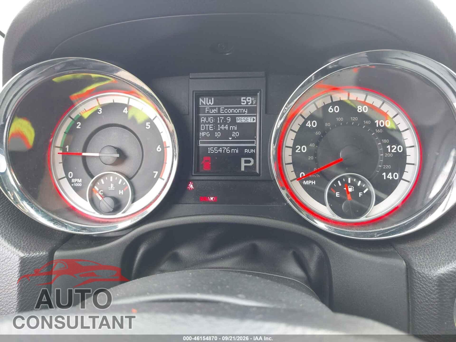 DODGE DURANGO 2013 - 1C4SDJCT6DC680919