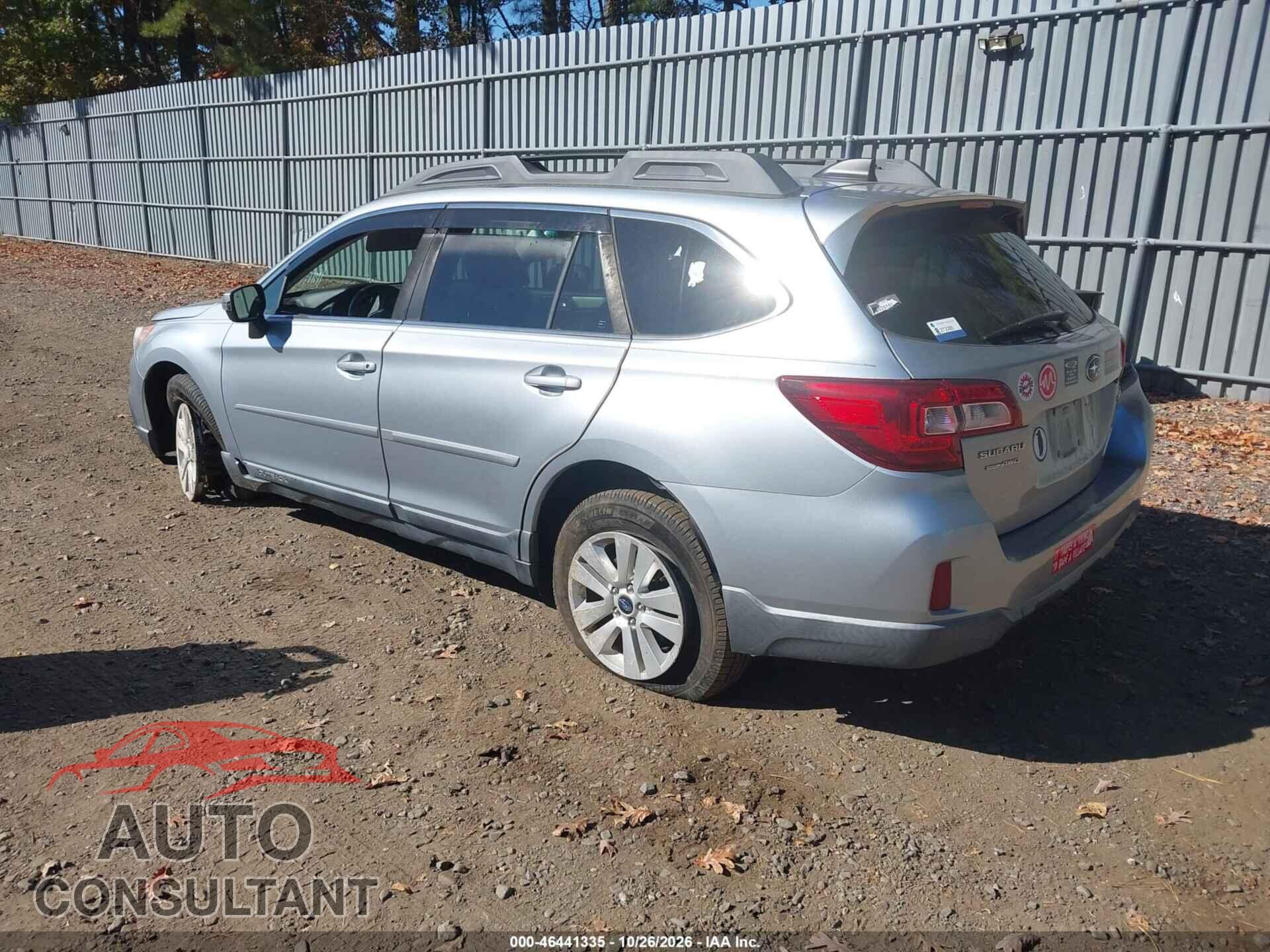 SUBARU OUTBACK 2017 - 4S4BSAFC0H3305062