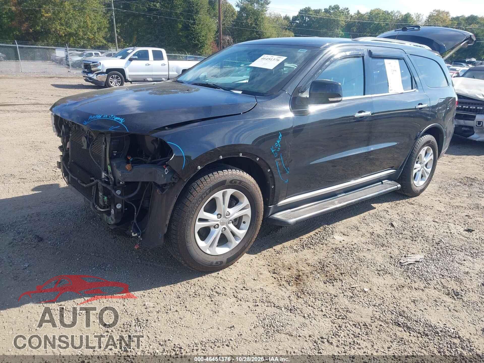 DODGE DURANGO 2013 - 1C4RDHDG4DC637544