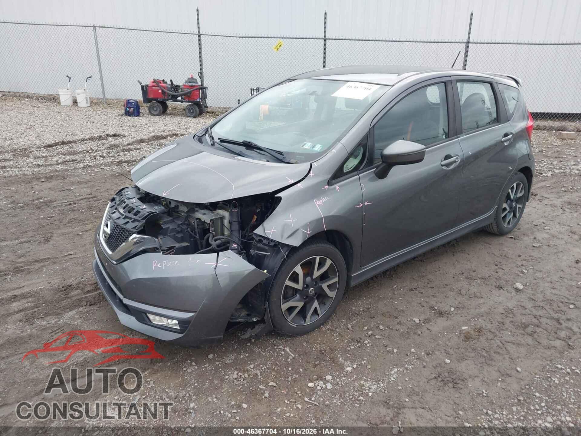 NISSAN VERSA NOTE 2017 - 3N1CE2CP9HL353616