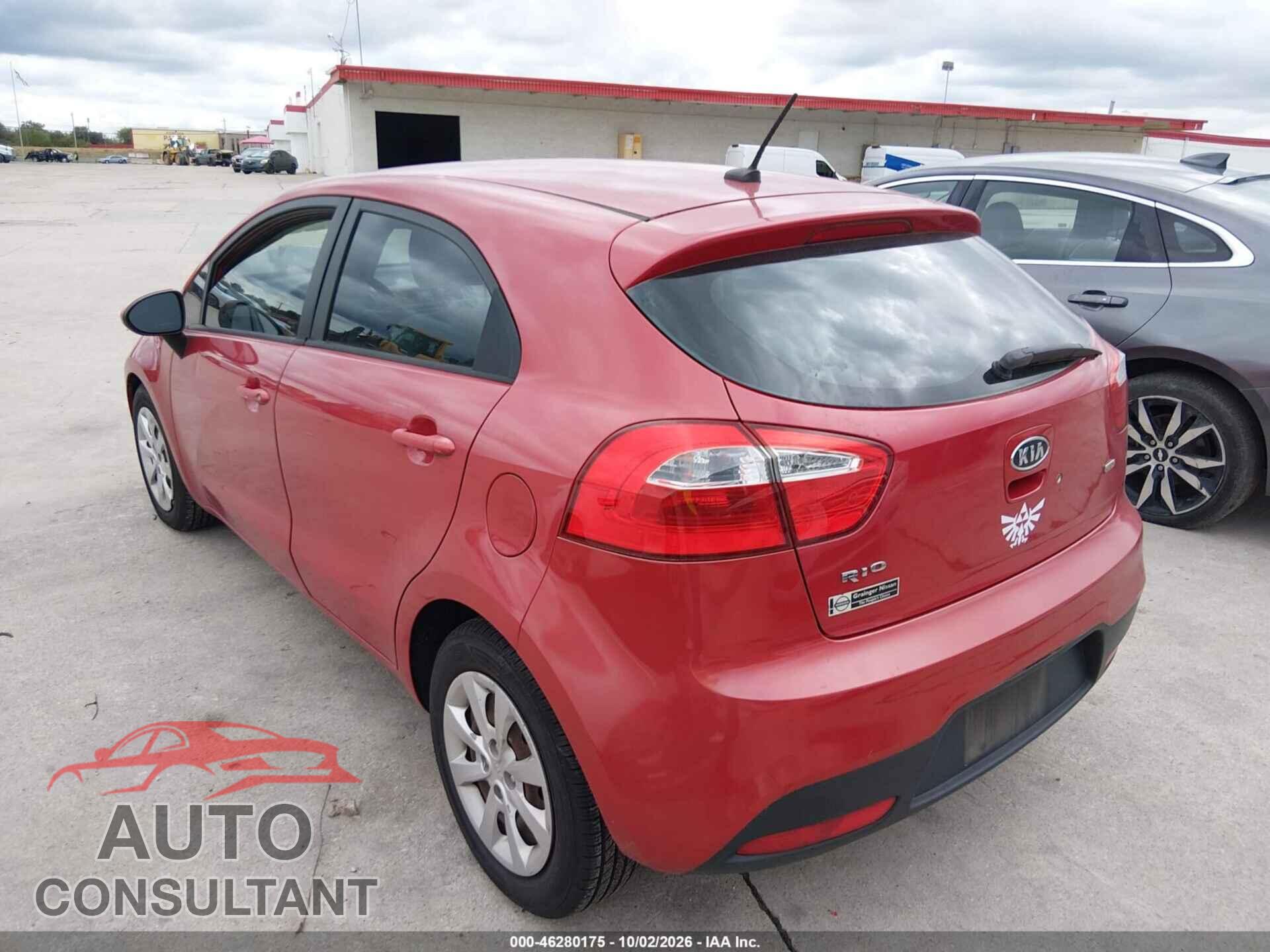 KIA RIO5 2012 - KNADM5A32C6081352
