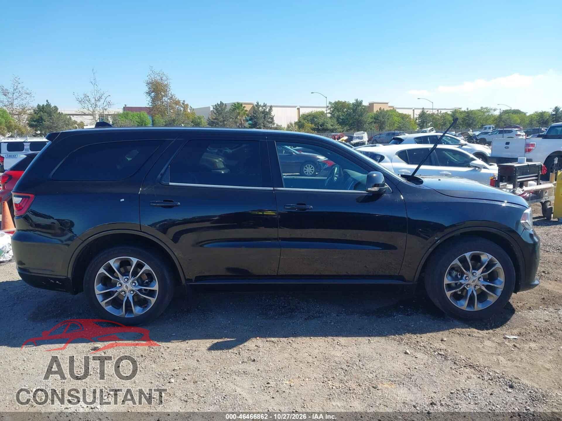 DODGE DURANGO 2019 - 1C4RDHDG0KC557011
