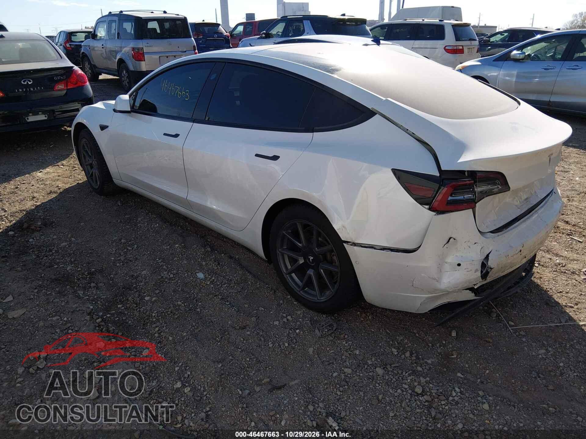 TESLA MODEL 3 2021 - 5YJ3E1EA2MF942676