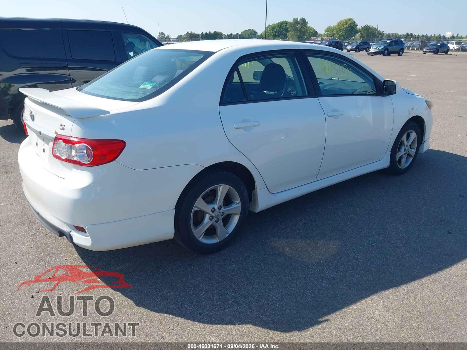 TOYOTA COROLLA 2012 - 5YFBU4EE4CP054923