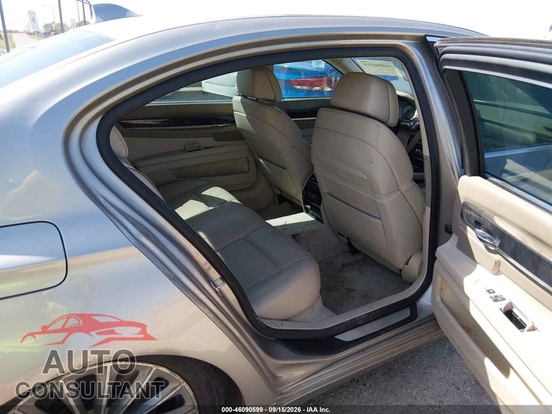 BMW 750LI 2011 - WBAKB8C50BCY65249