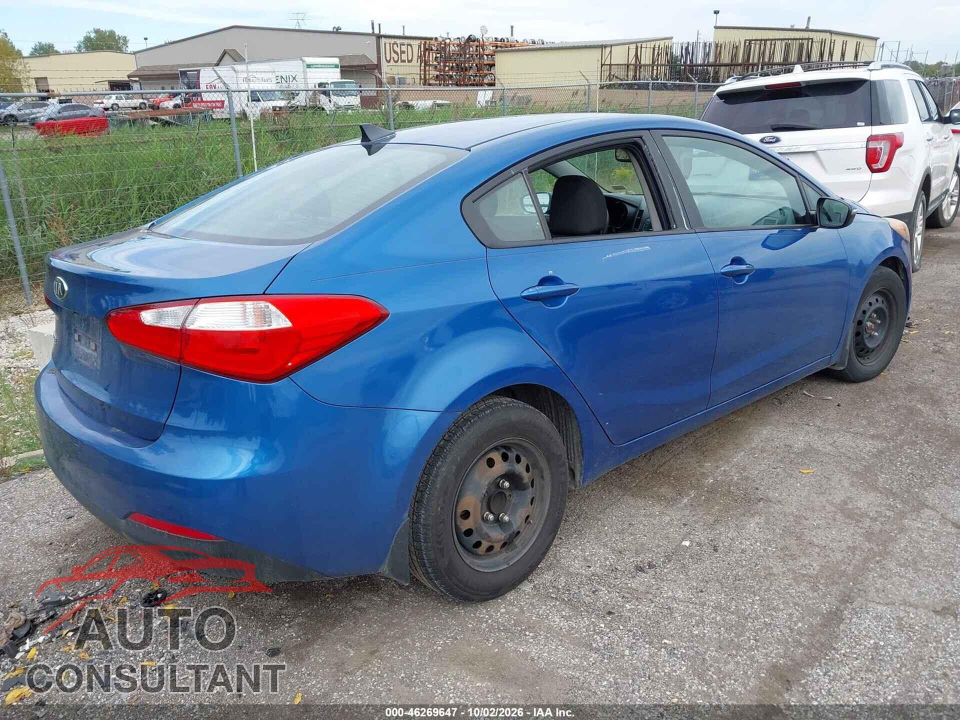 KIA FORTE 2015 - KNAFX4A62F5294977