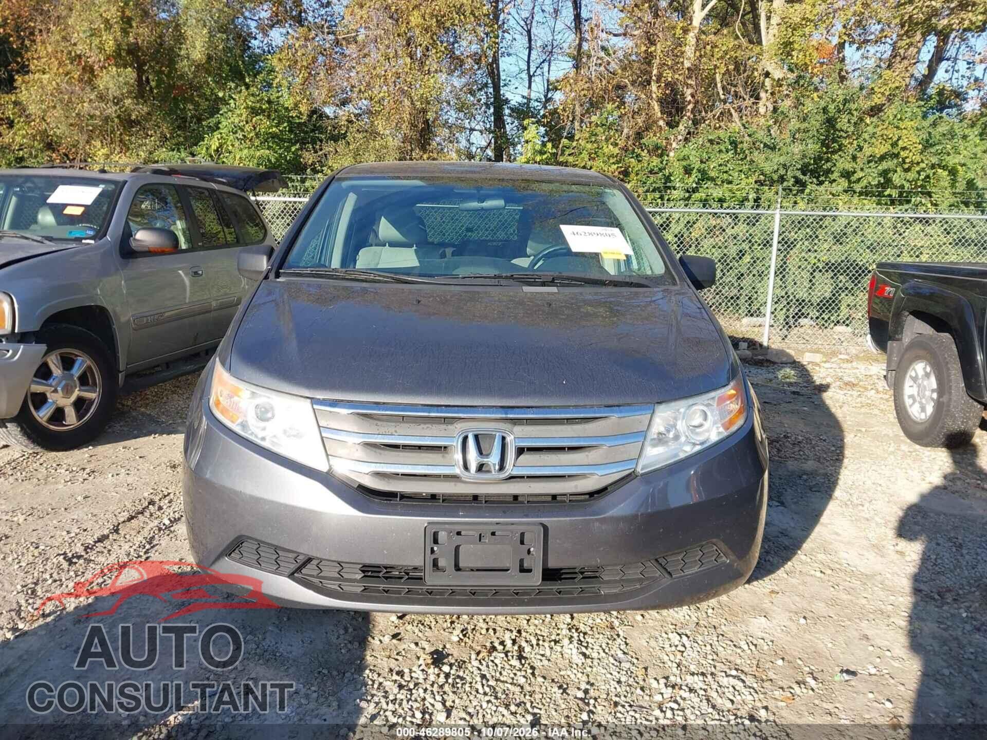 HONDA ODYSSEY 2013 - 5FNRL5H40DB042291