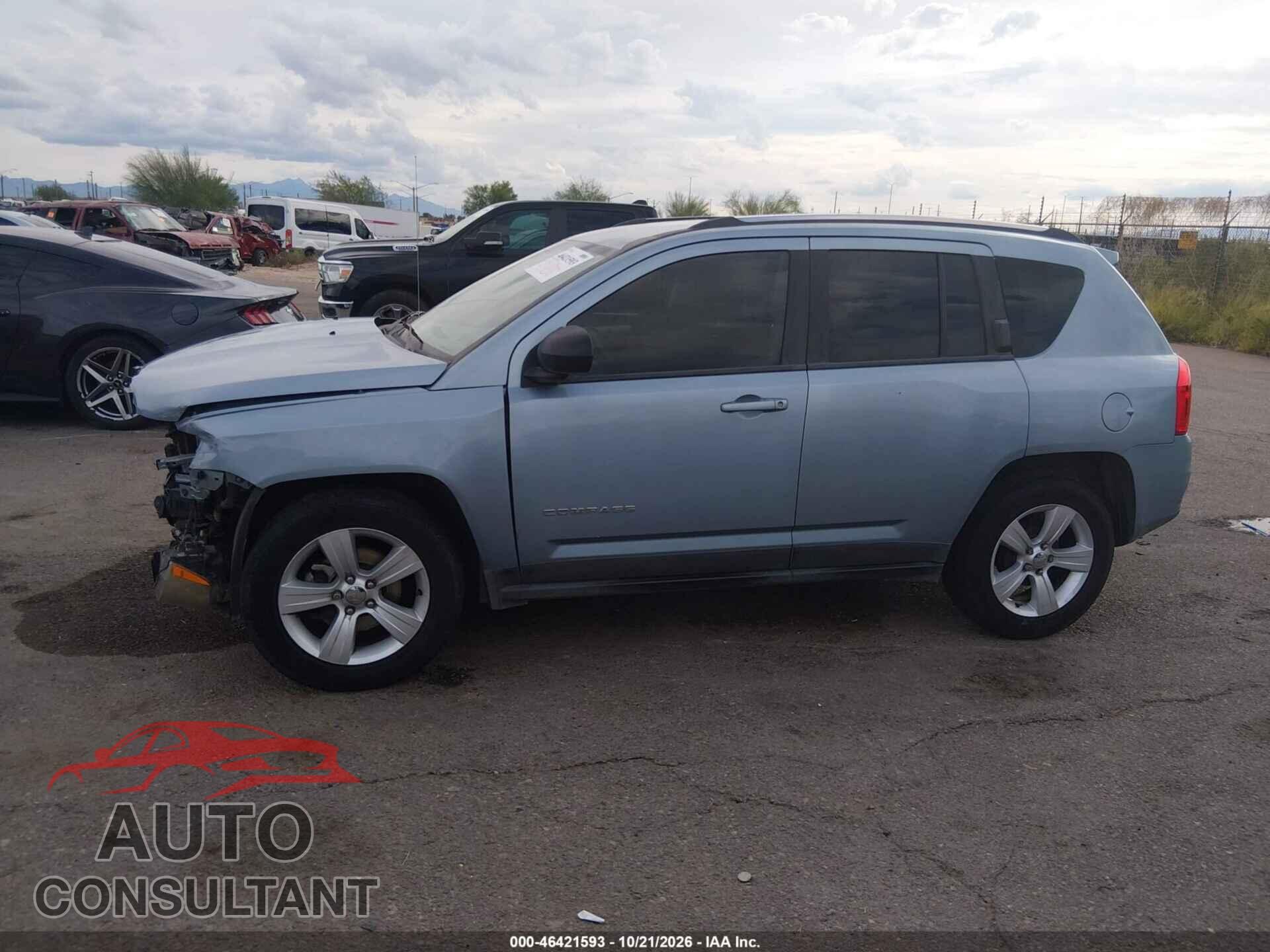 JEEP COMPASS 2013 - 1C4NJCBBXDD168651
