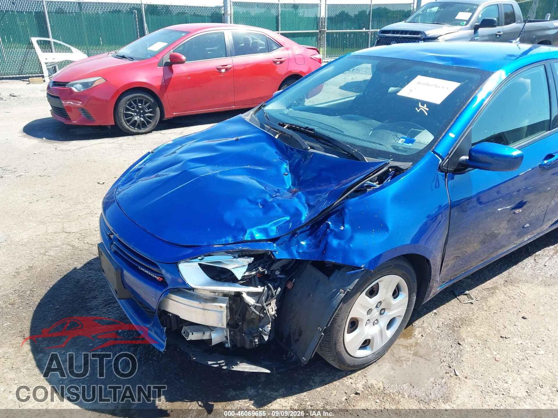 DODGE DART 2014 - 1C3CDFAA4ED700359