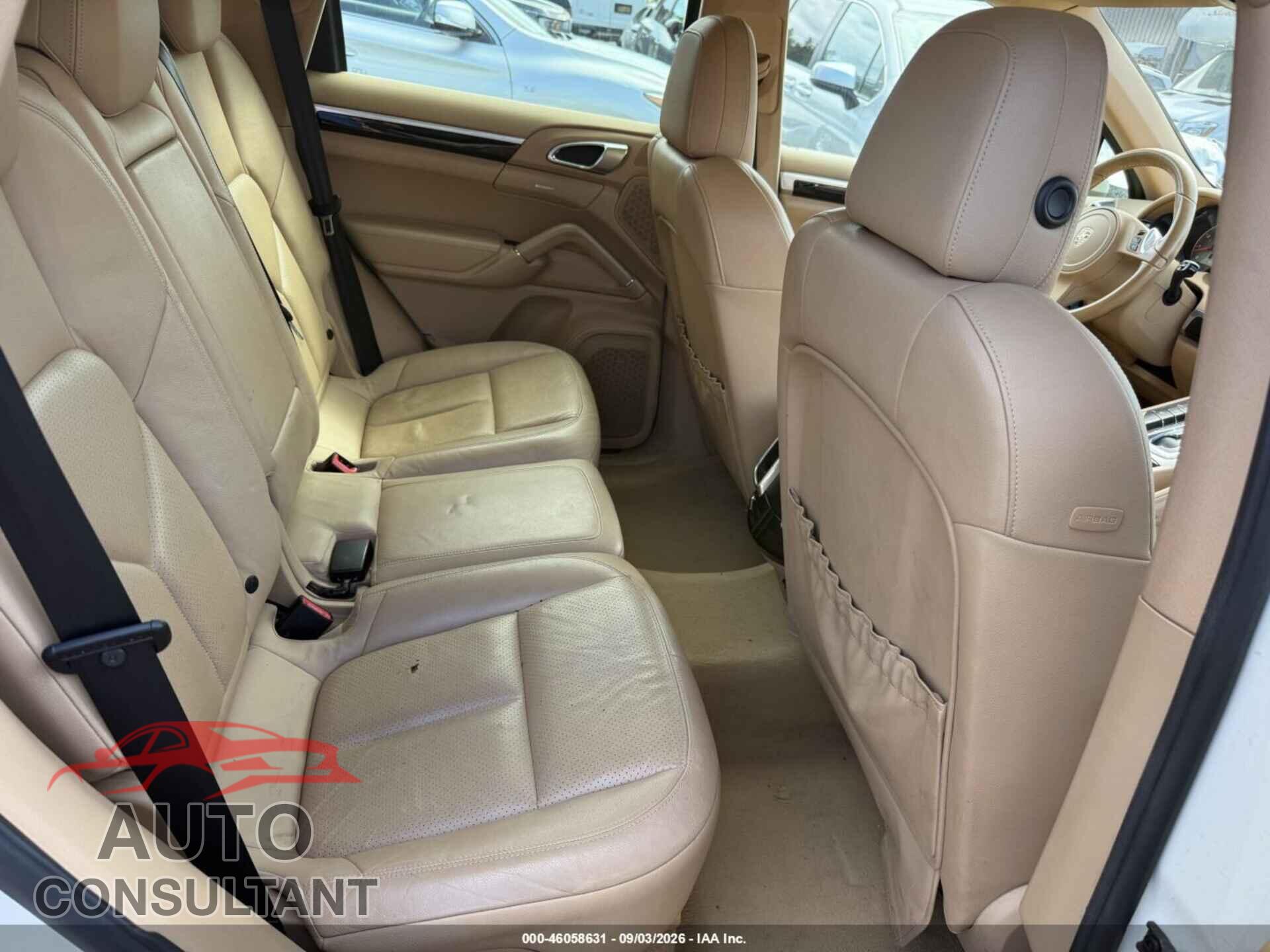 PORSCHE CAYENNE 2011 - WP1AB2A26BLA48287