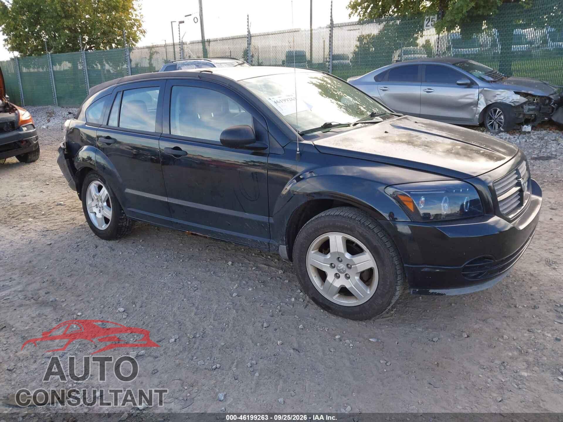 DODGE CALIBER 2012 - 1C3CDWBA9CD529118