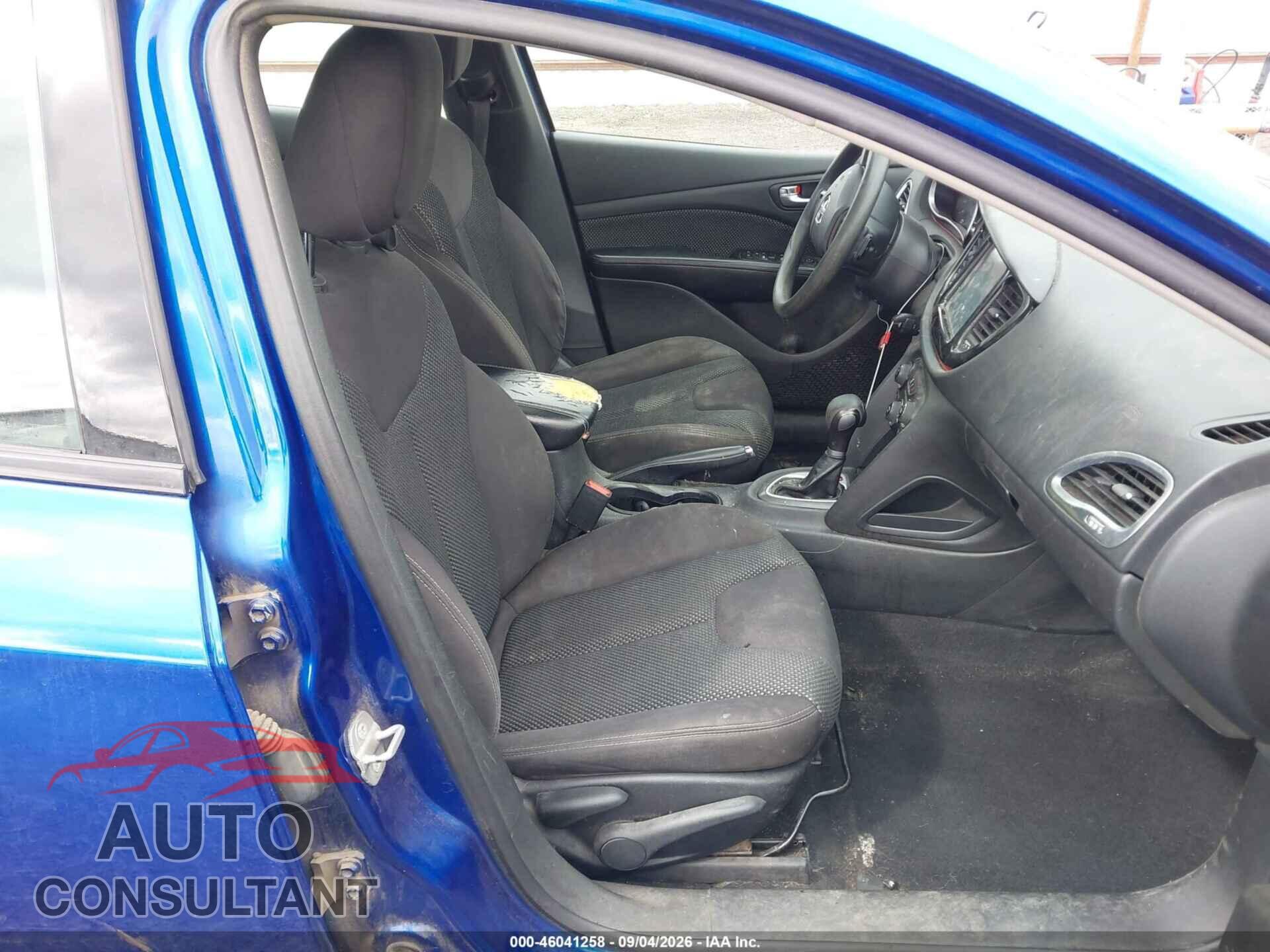 DODGE DART 2014 - 1C3CDFBBXED702575