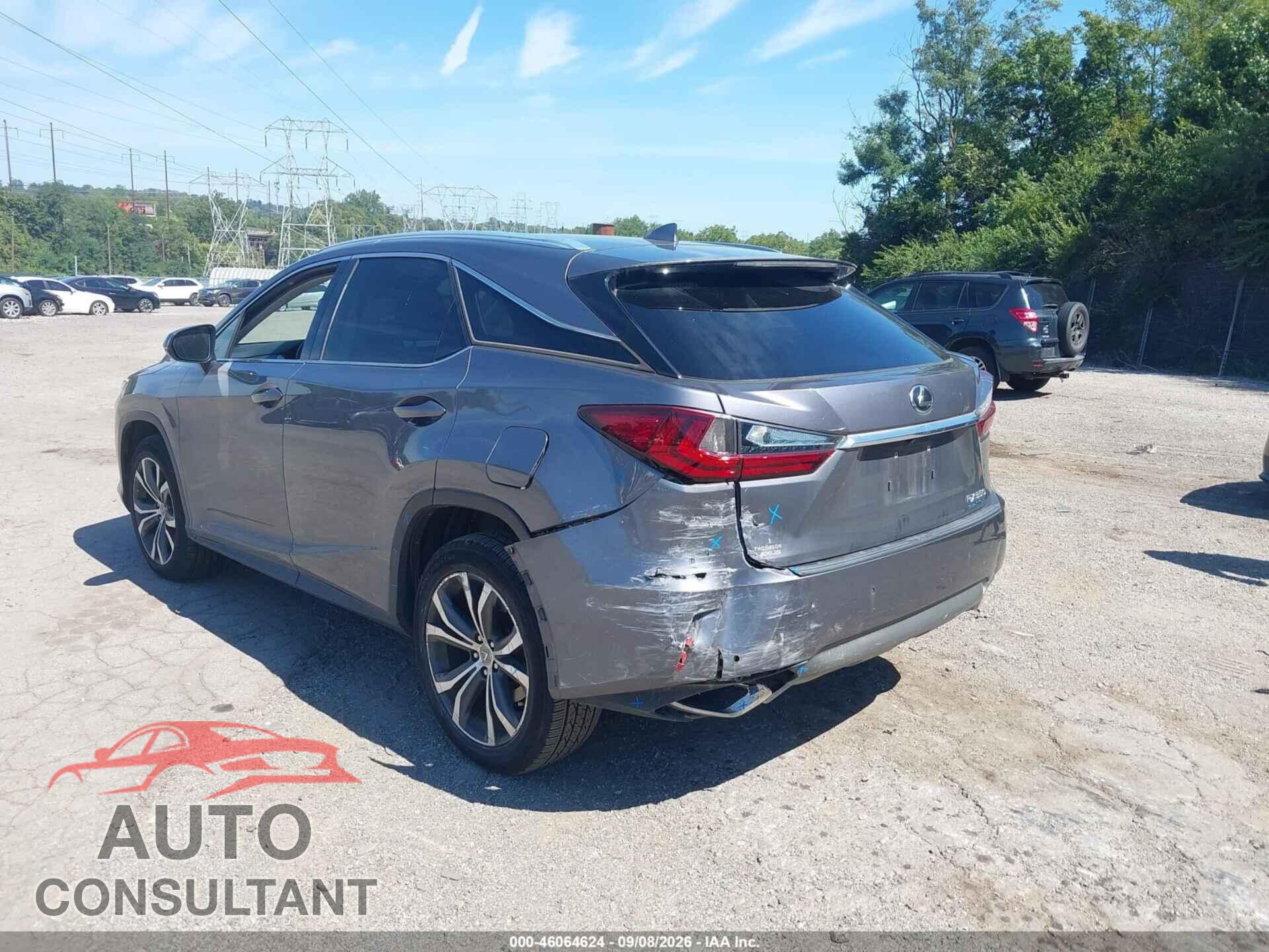 LEXUS RX 350 2017 - 2T2BZMCA8HC111144
