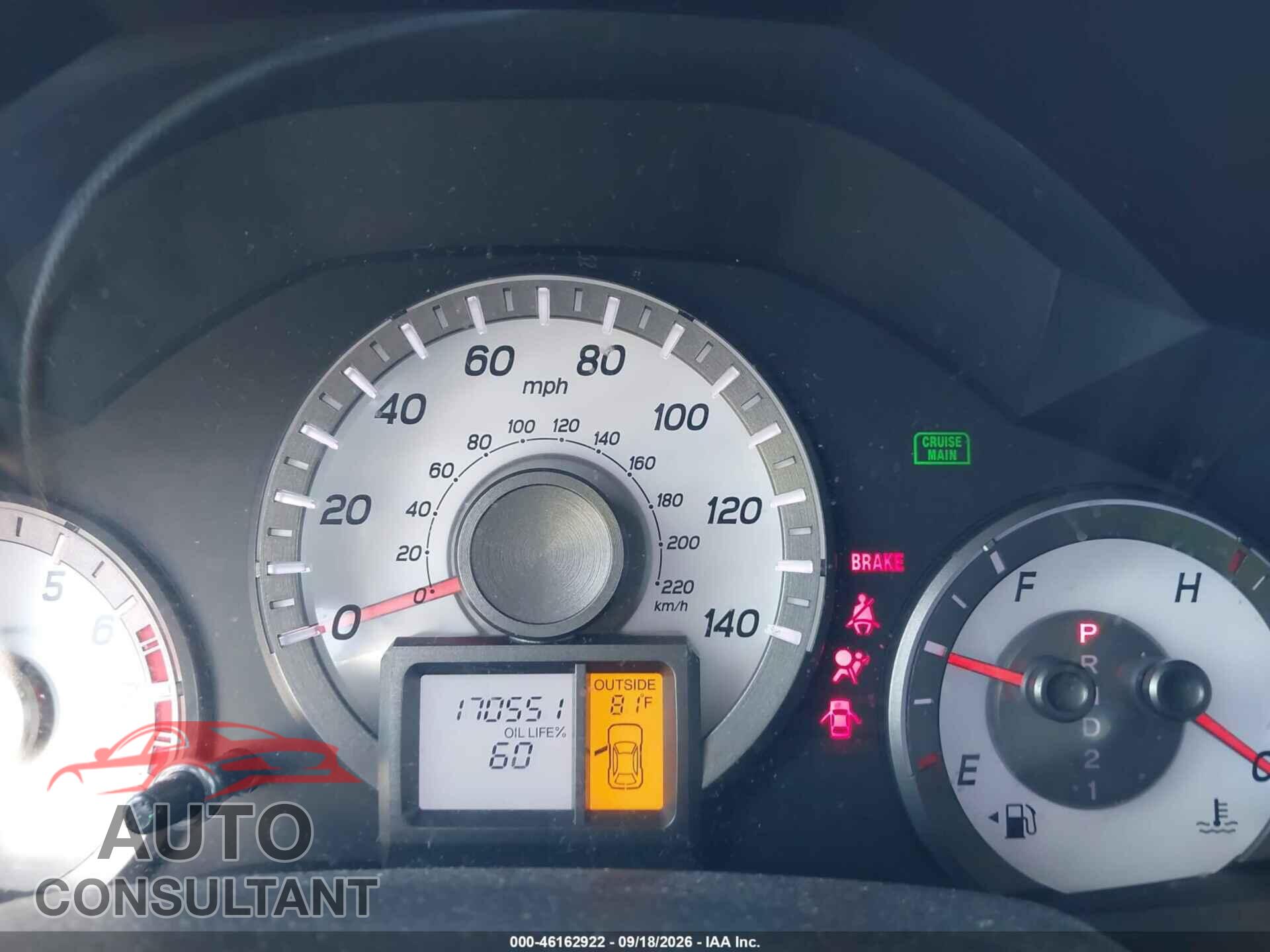 HONDA PILOT 2015 - 5FNYF4H57FB026355