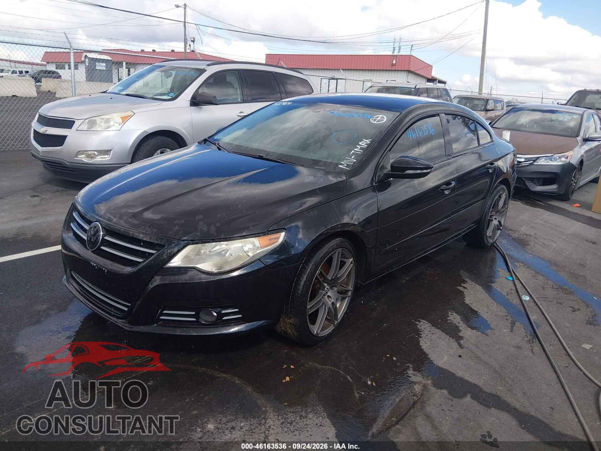 VOLKSWAGEN CC 2010 - WVWML7ANXAE522909