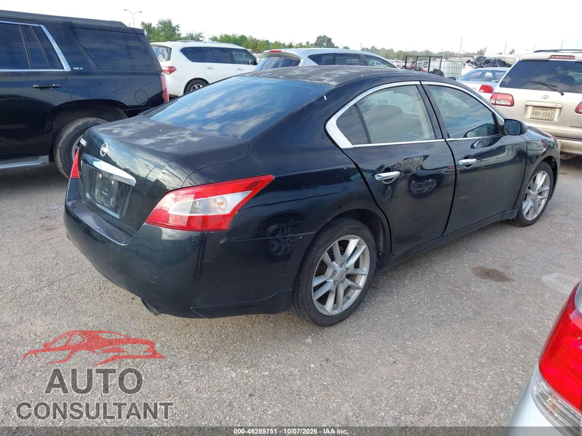 NISSAN MAXIMA 2010 - 1N4AA5AP1AC874552