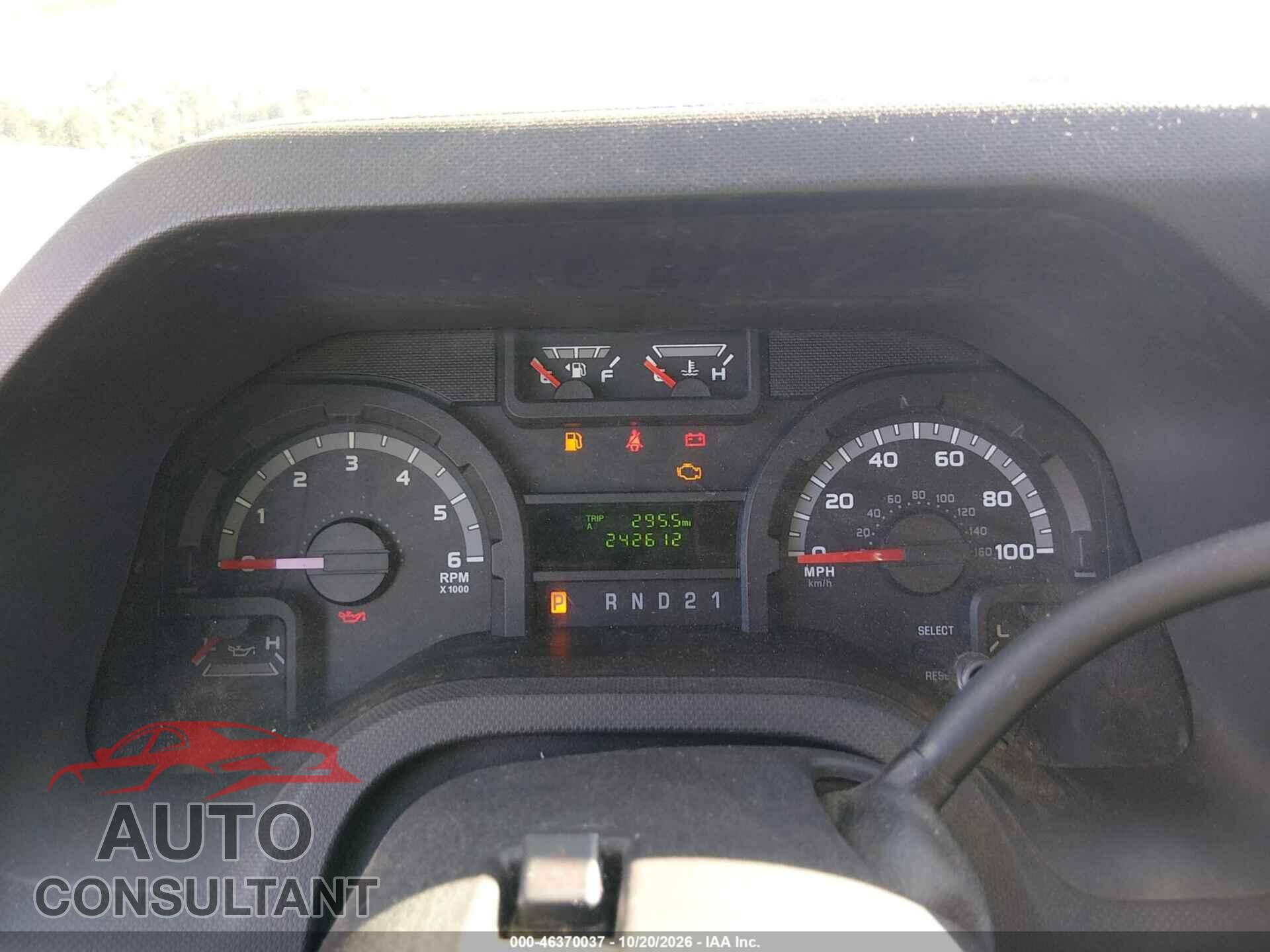 FORD E-250 2012 - 1FTNE2EL6CDA96316