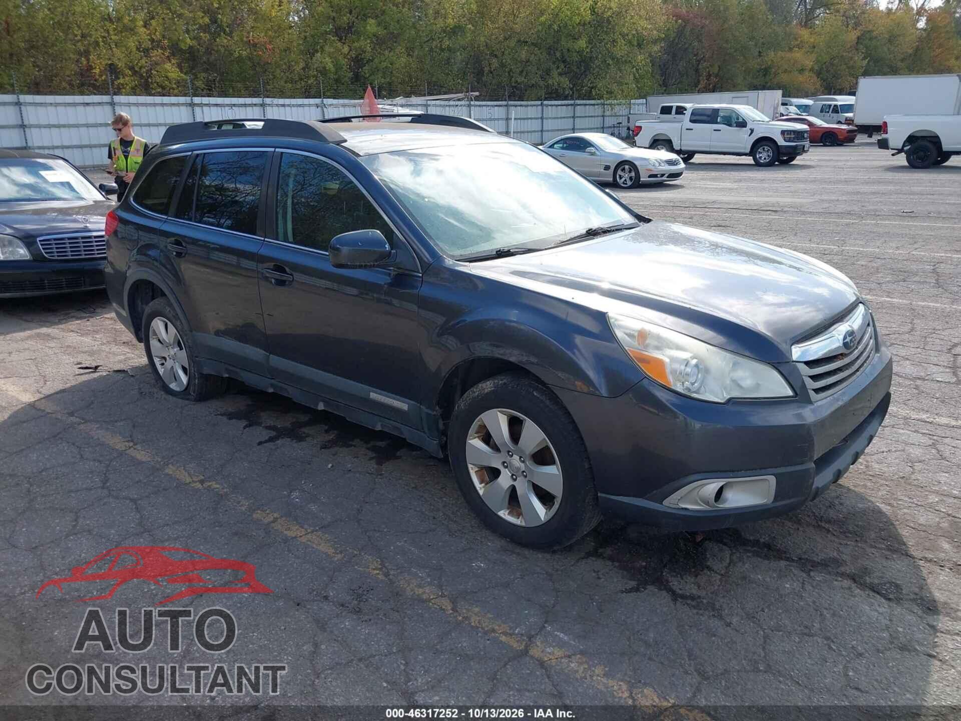 SUBARU OUTBACK 2012 - 4S4BRBFC9C1224910