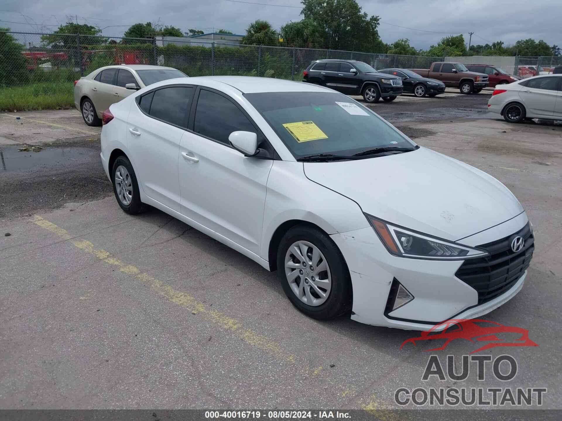 HYUNDAI ELANTRA 2020 - 5NPD74LF3LH590464