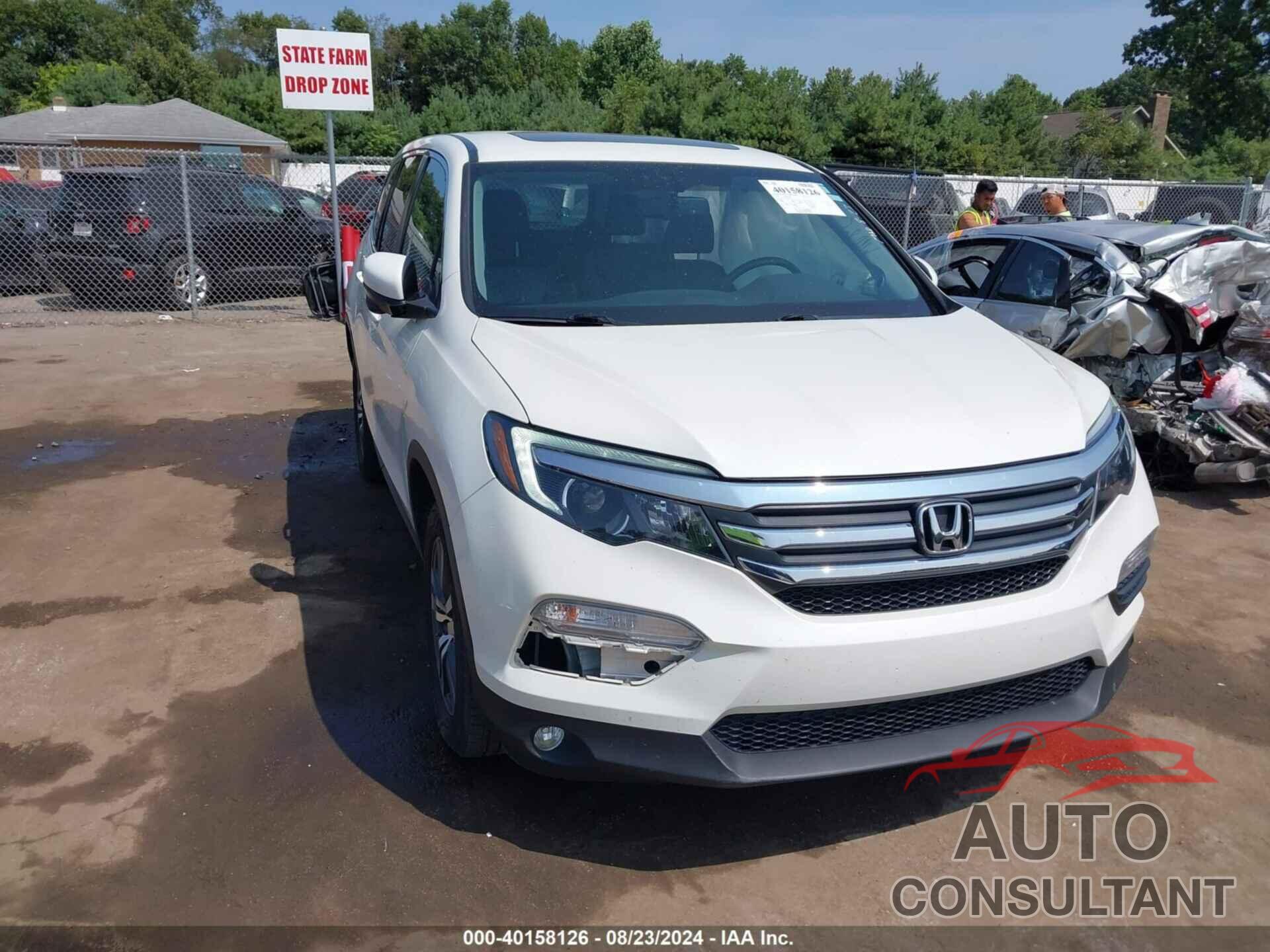 HONDA PILOT 2018 - 5FNYF6H58JB037174