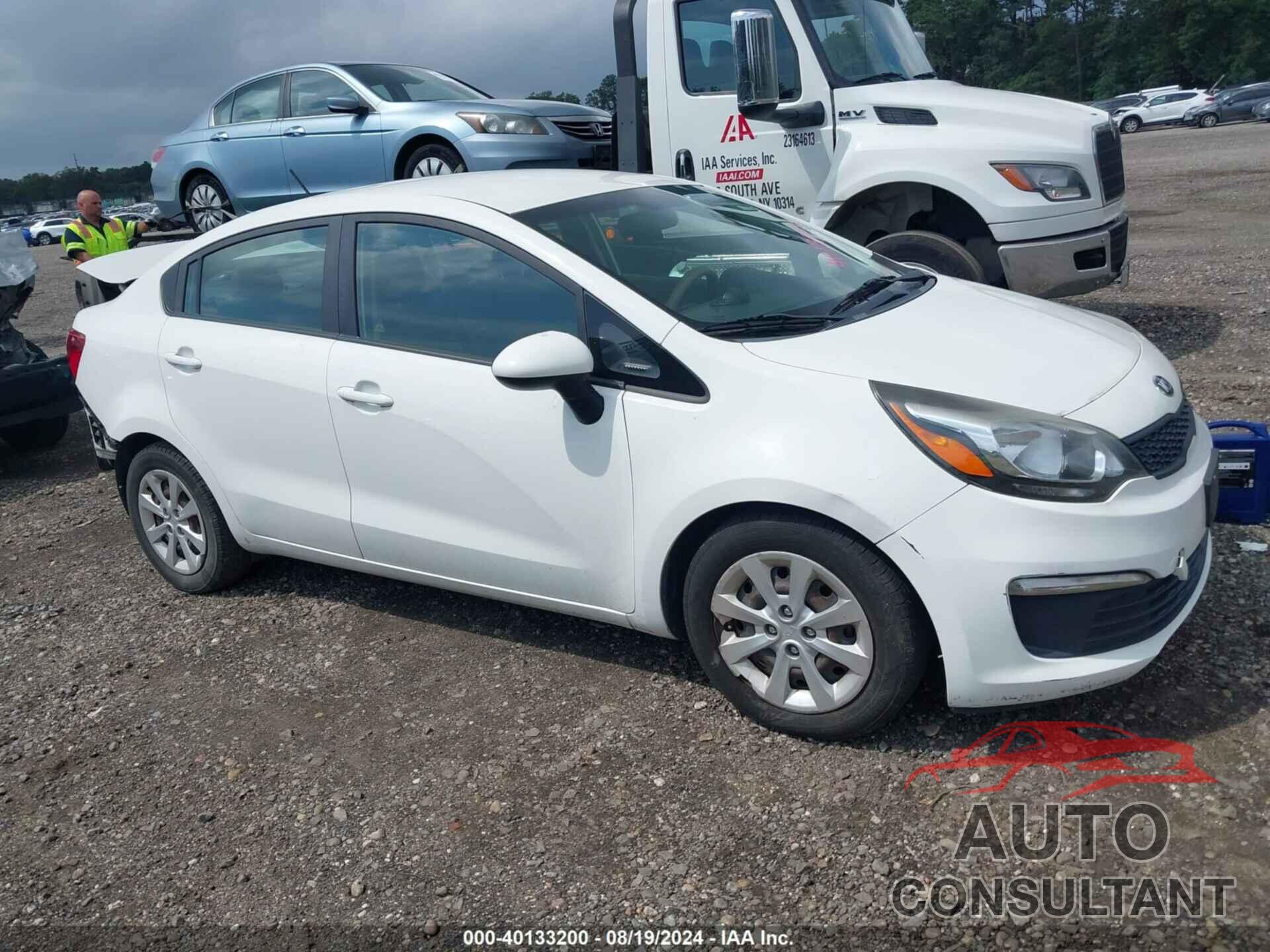 KIA RIO 2016 - KNADM4A30G6689497