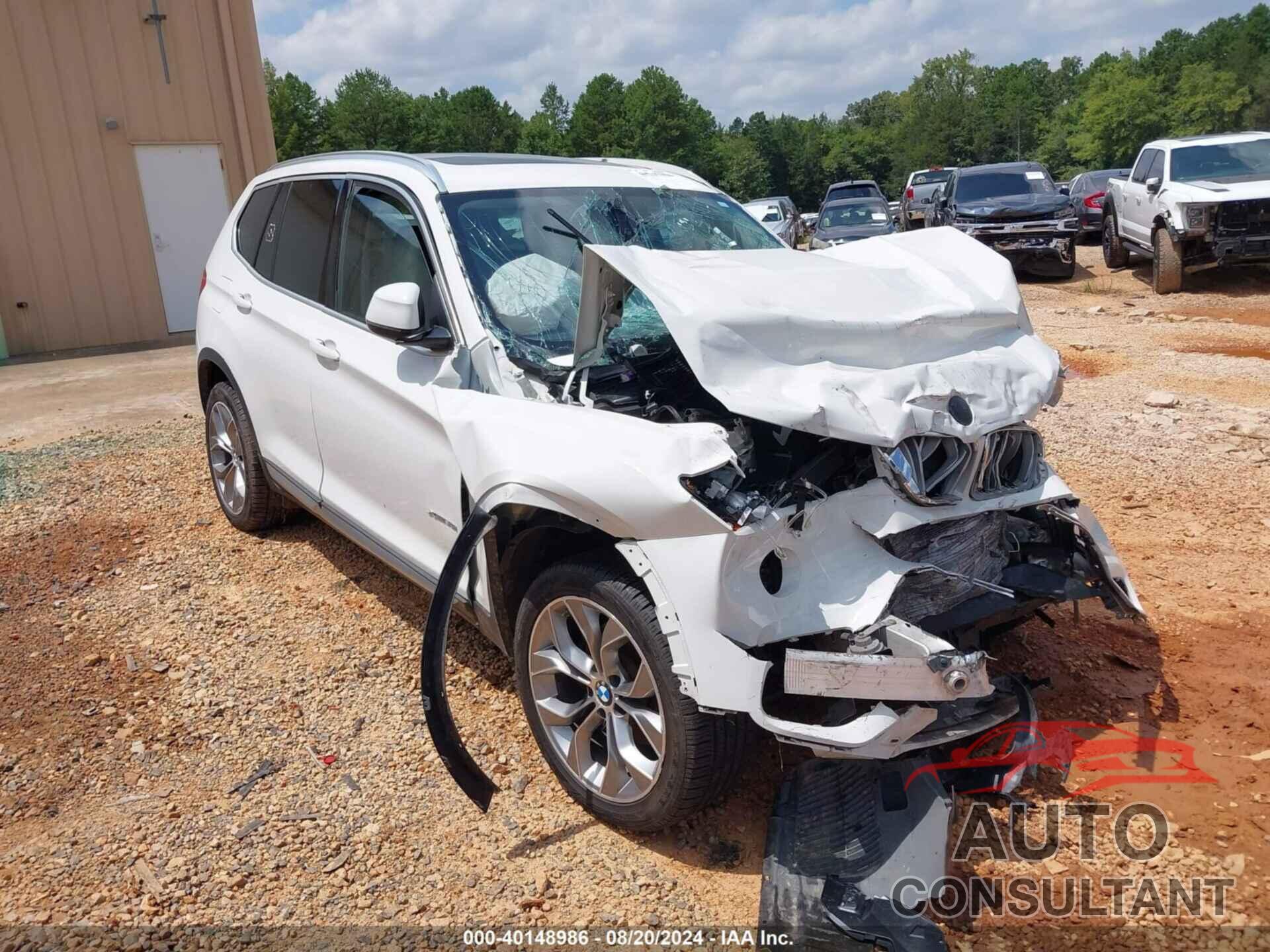 BMW X3 2016 - 5UXWX7C53G0S16035