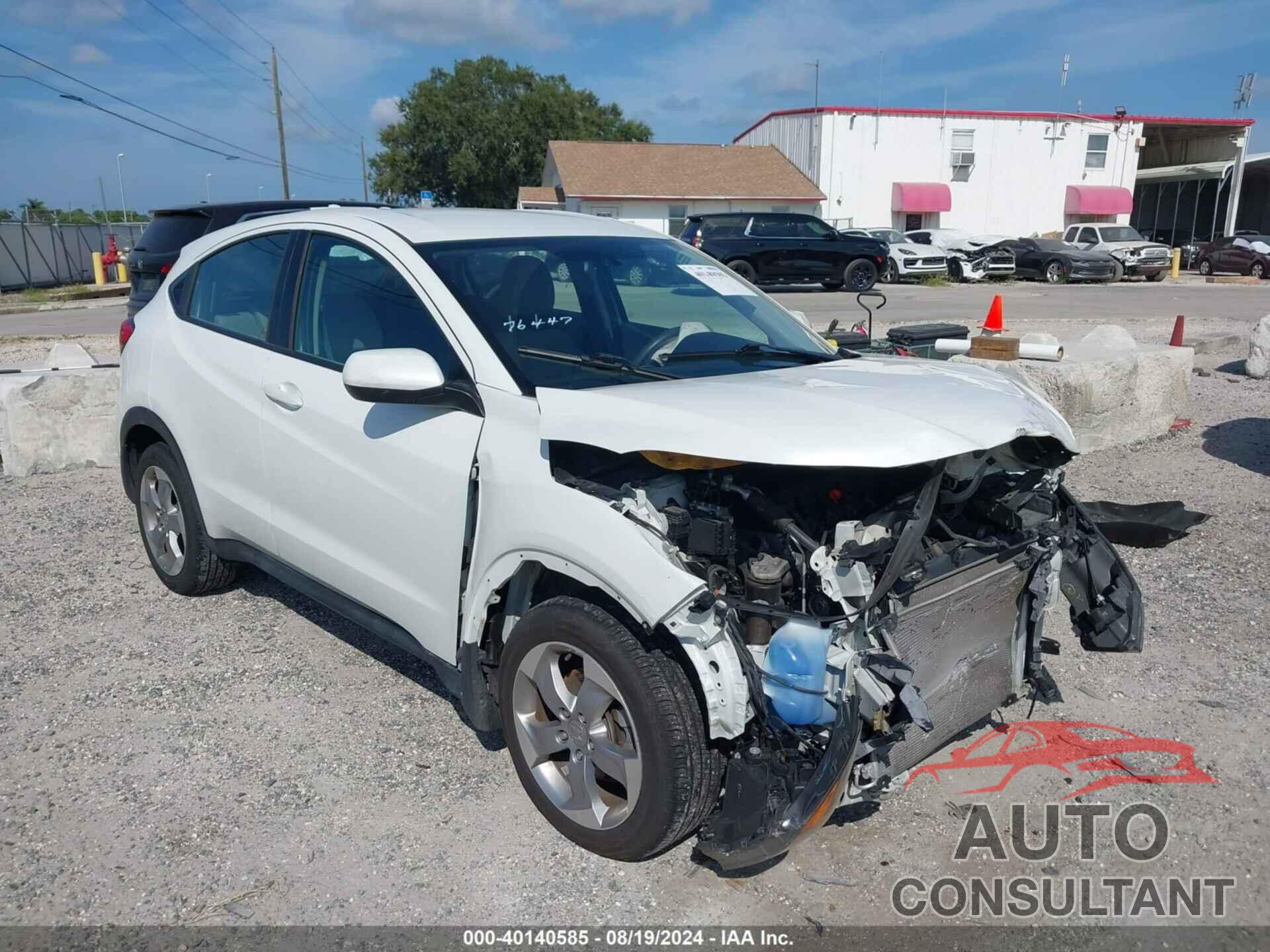 HONDA HR-V 2016 - 3CZRU5H34GM755712