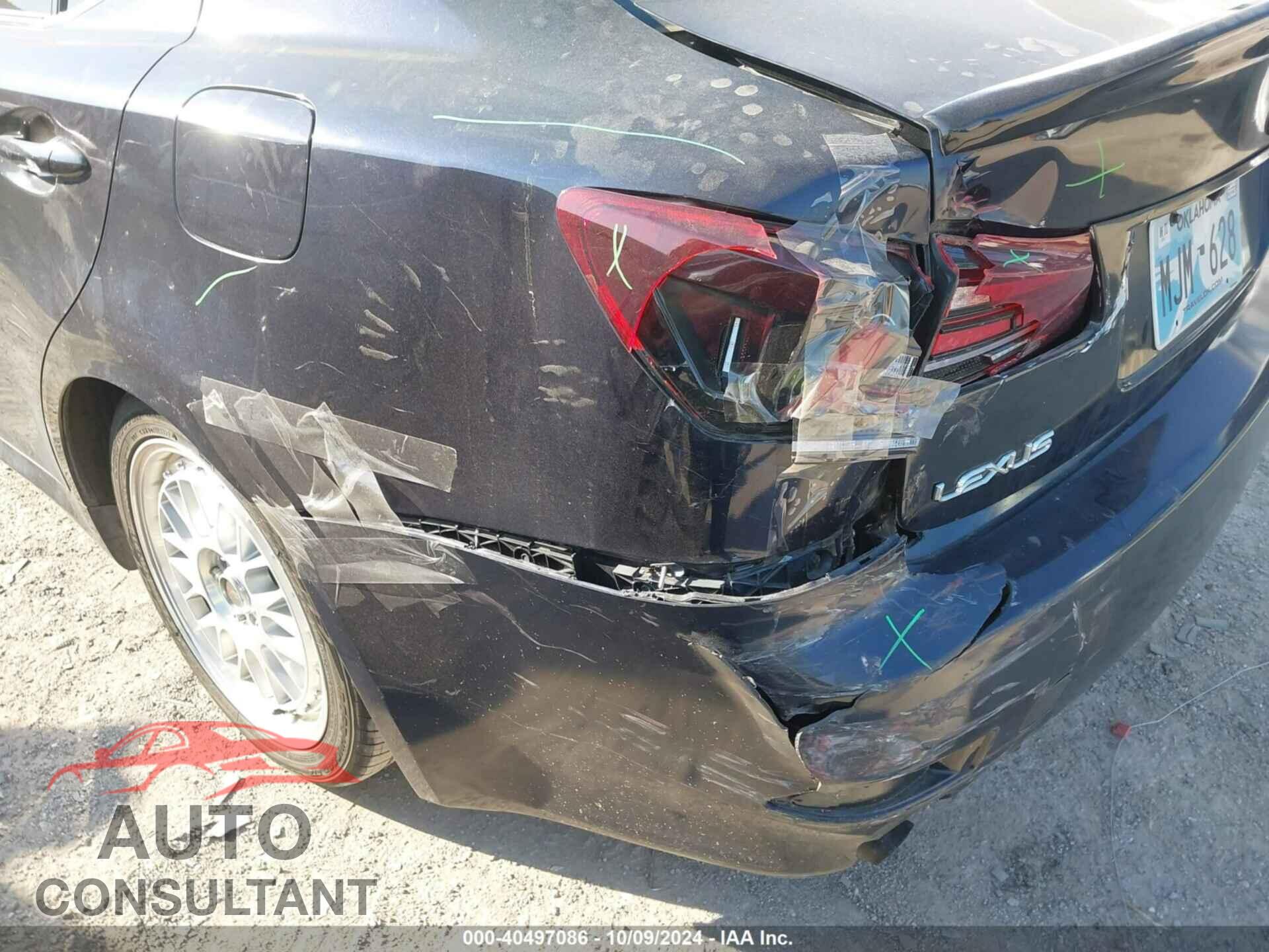 LEXUS IS 250 2009 - JTHCK262392029021