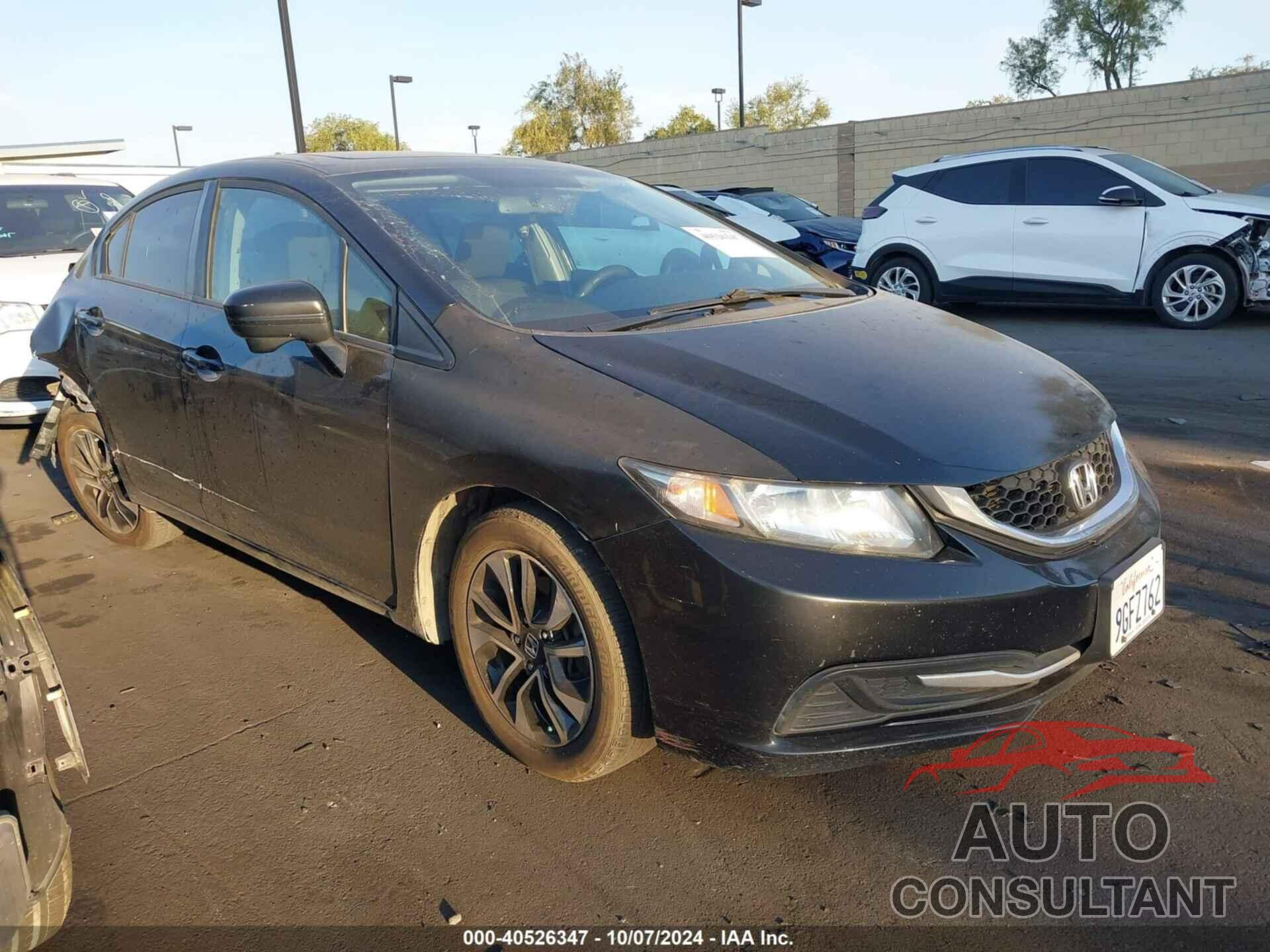 HONDA CIVIC 2014 - 19XFB2F85EE207771